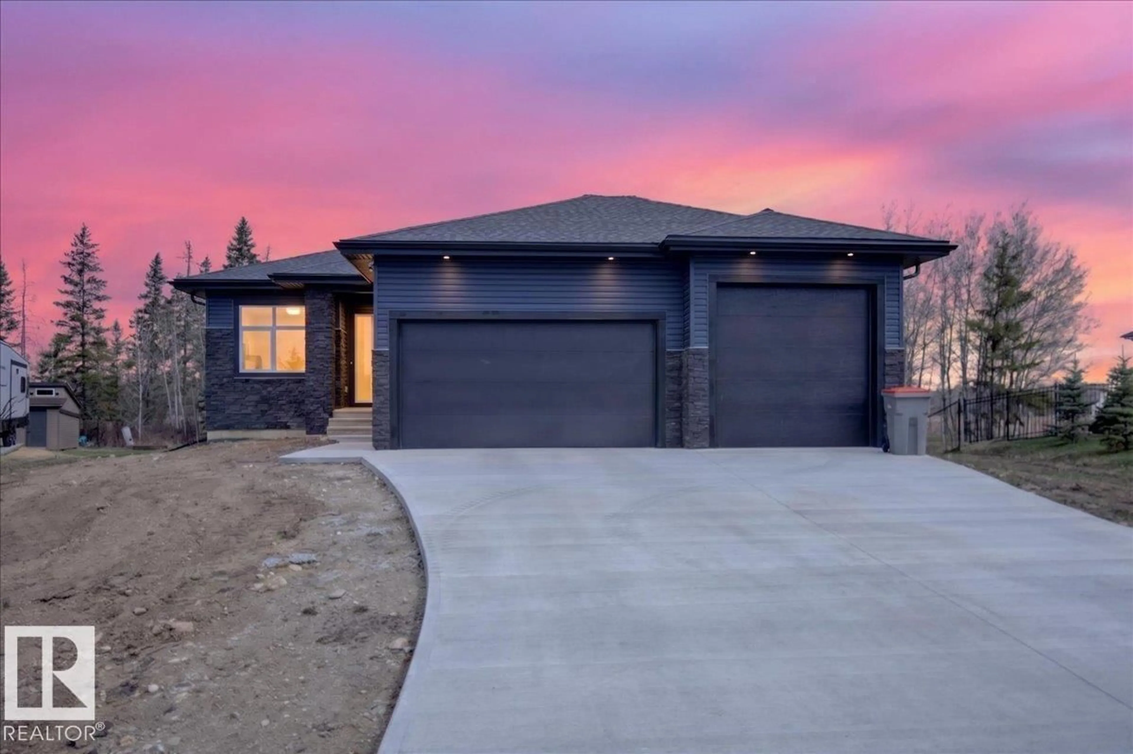 Home with brick exterior material, street for 31 - 26328 TOWNSHIP ROAD 532A, Rural Parkland County Alberta T7X4M1