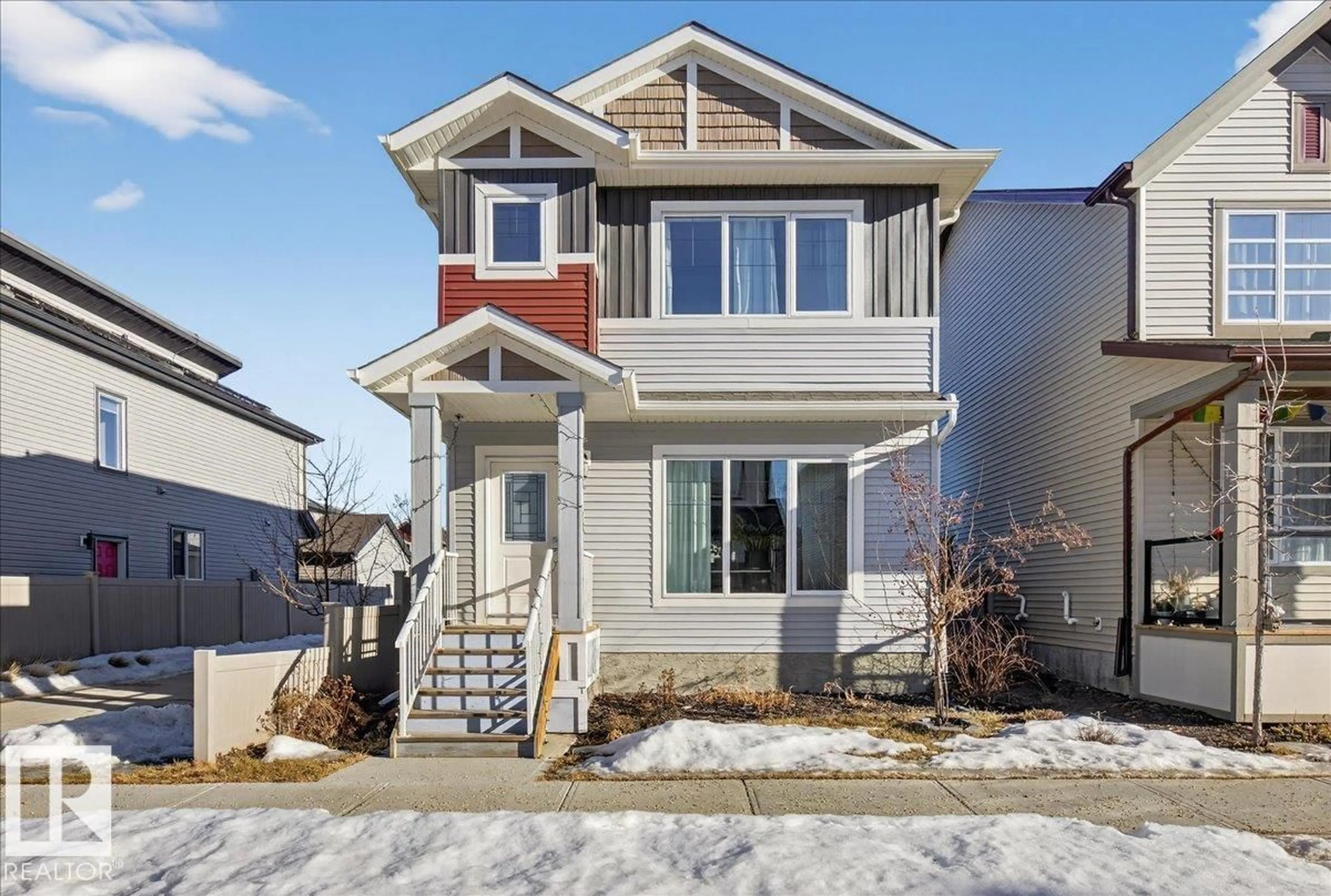 Home with vinyl exterior material, street for 1778 25A ST, Edmonton Alberta T6T2H8