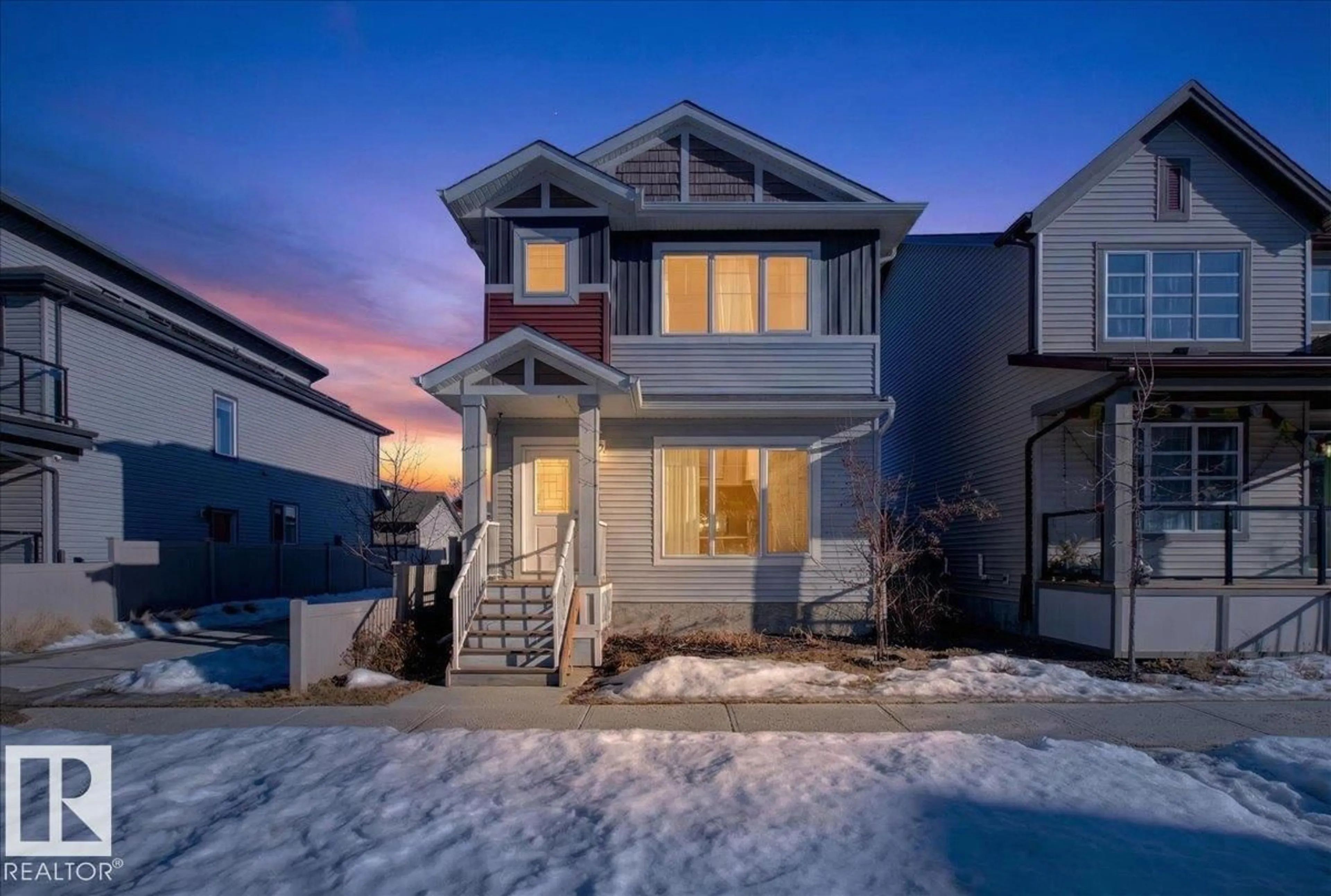 Home with vinyl exterior material, street for 1778 25A ST, Edmonton Alberta T6T2H8