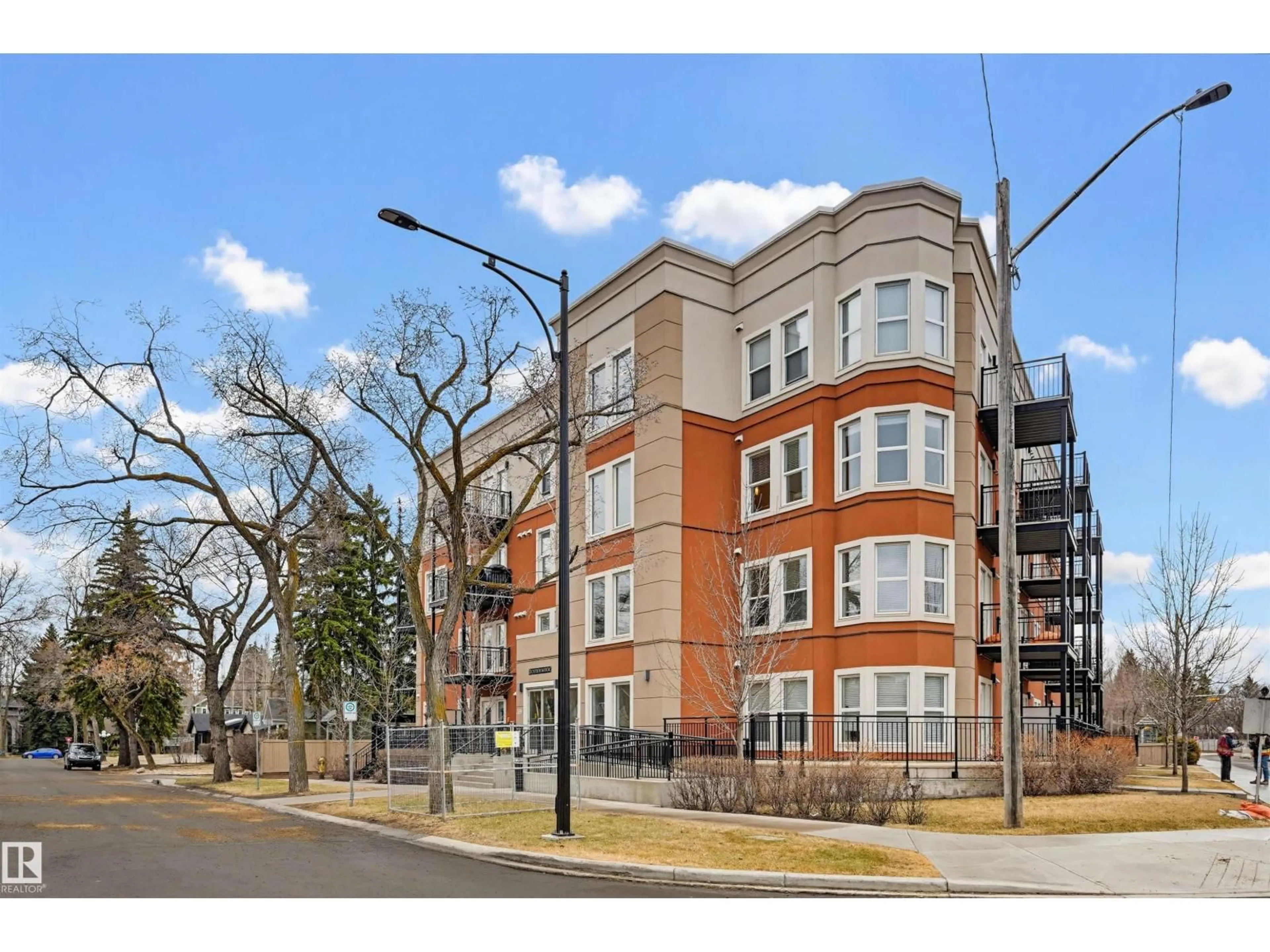 Home with brick exterior material, street for 405 - 10126 144 ST, Edmonton Alberta T5N2T7