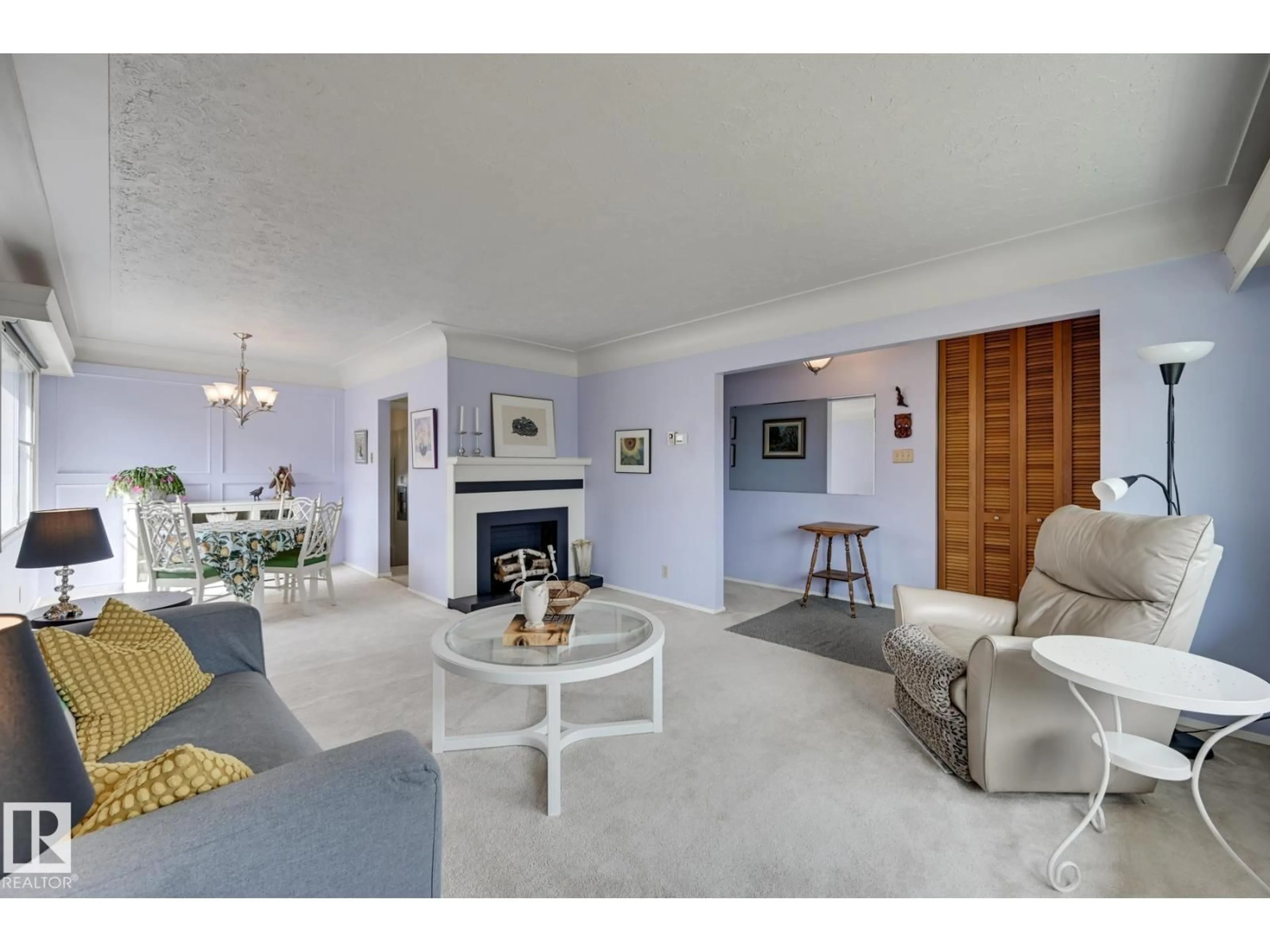Living room with furniture, unknown for 14552 107A AV, Edmonton Alberta T5N1G5