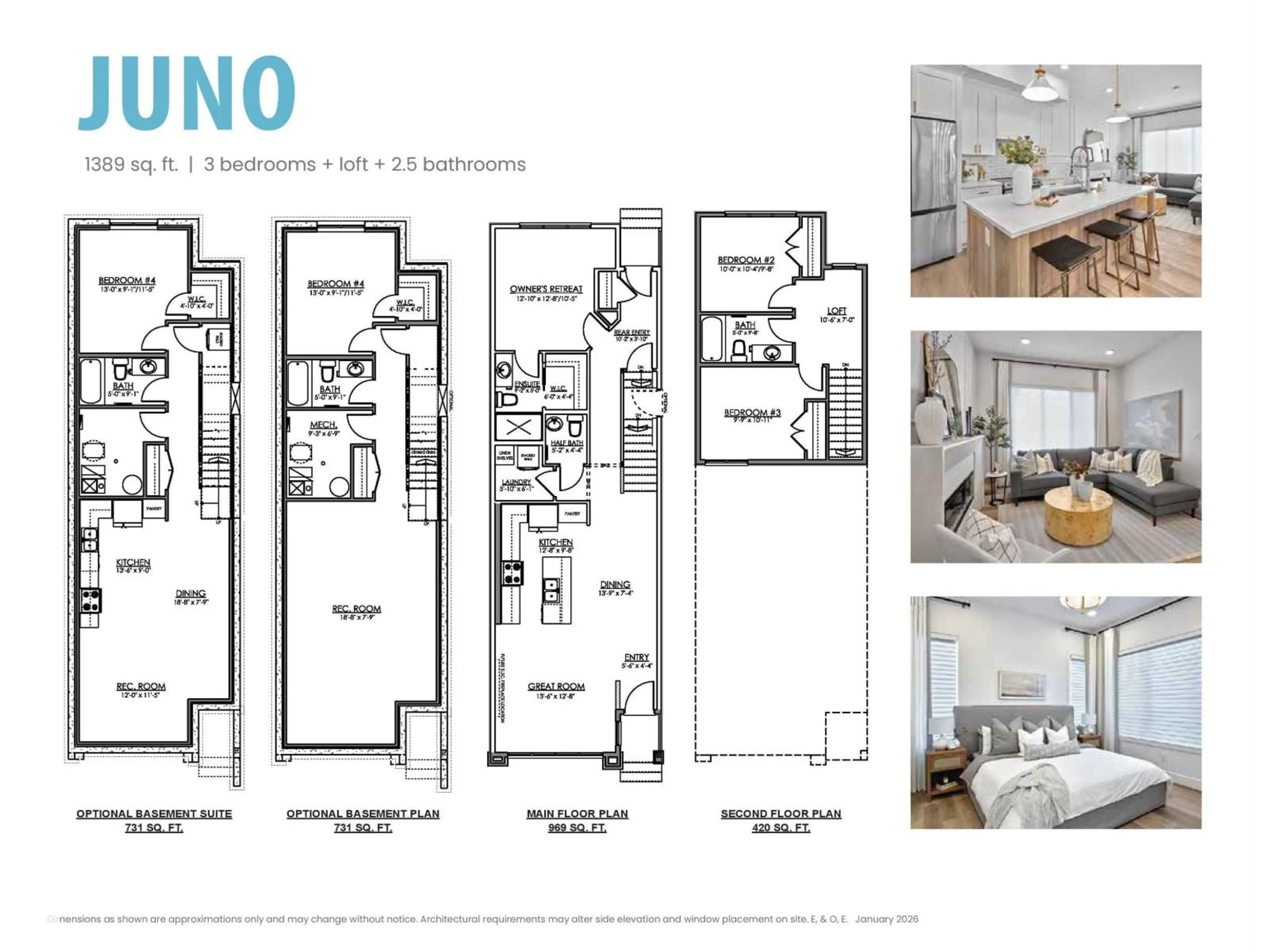 Floor plan for 71 SIENNA BV, Fort Saskatchewan Alberta T8L0Z1