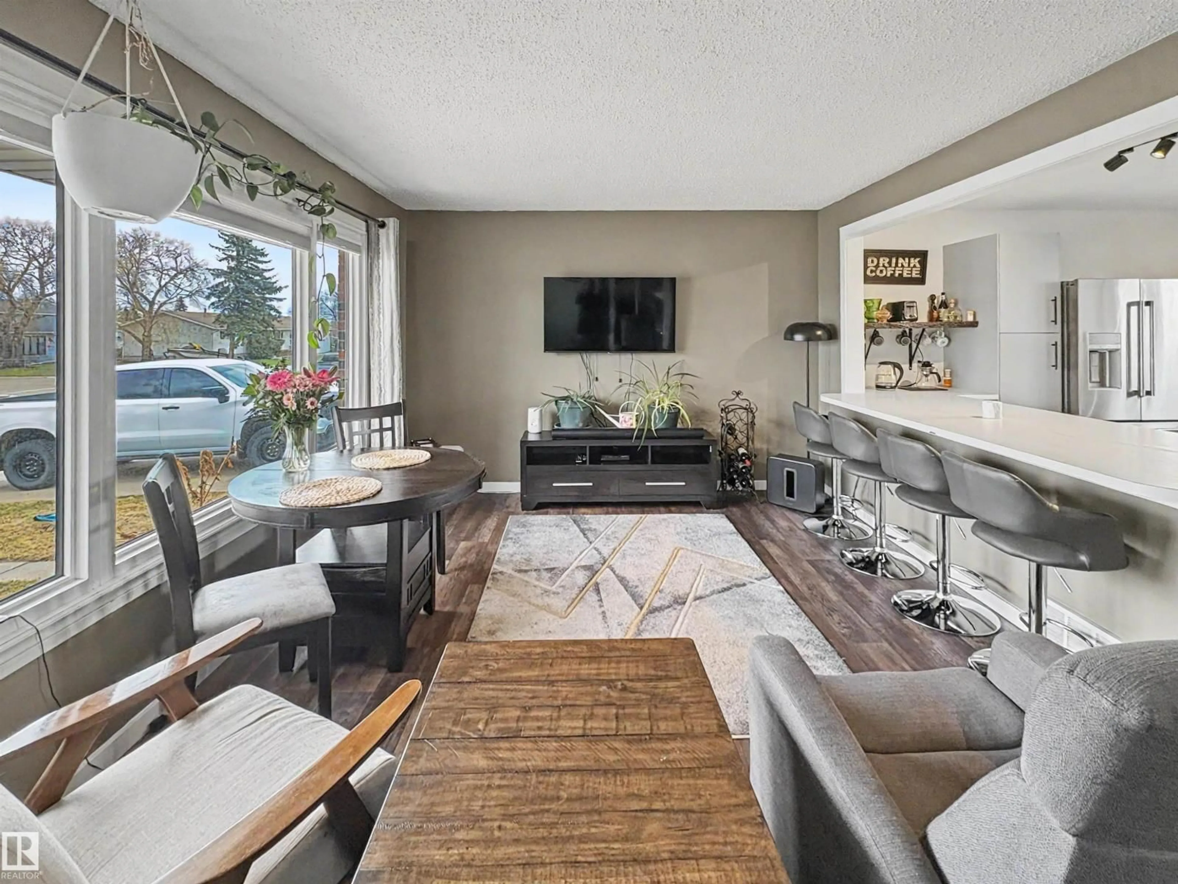 Living room with furniture, unknown for 4506 47 AV, Bonnyville Town Alberta T9N1H2