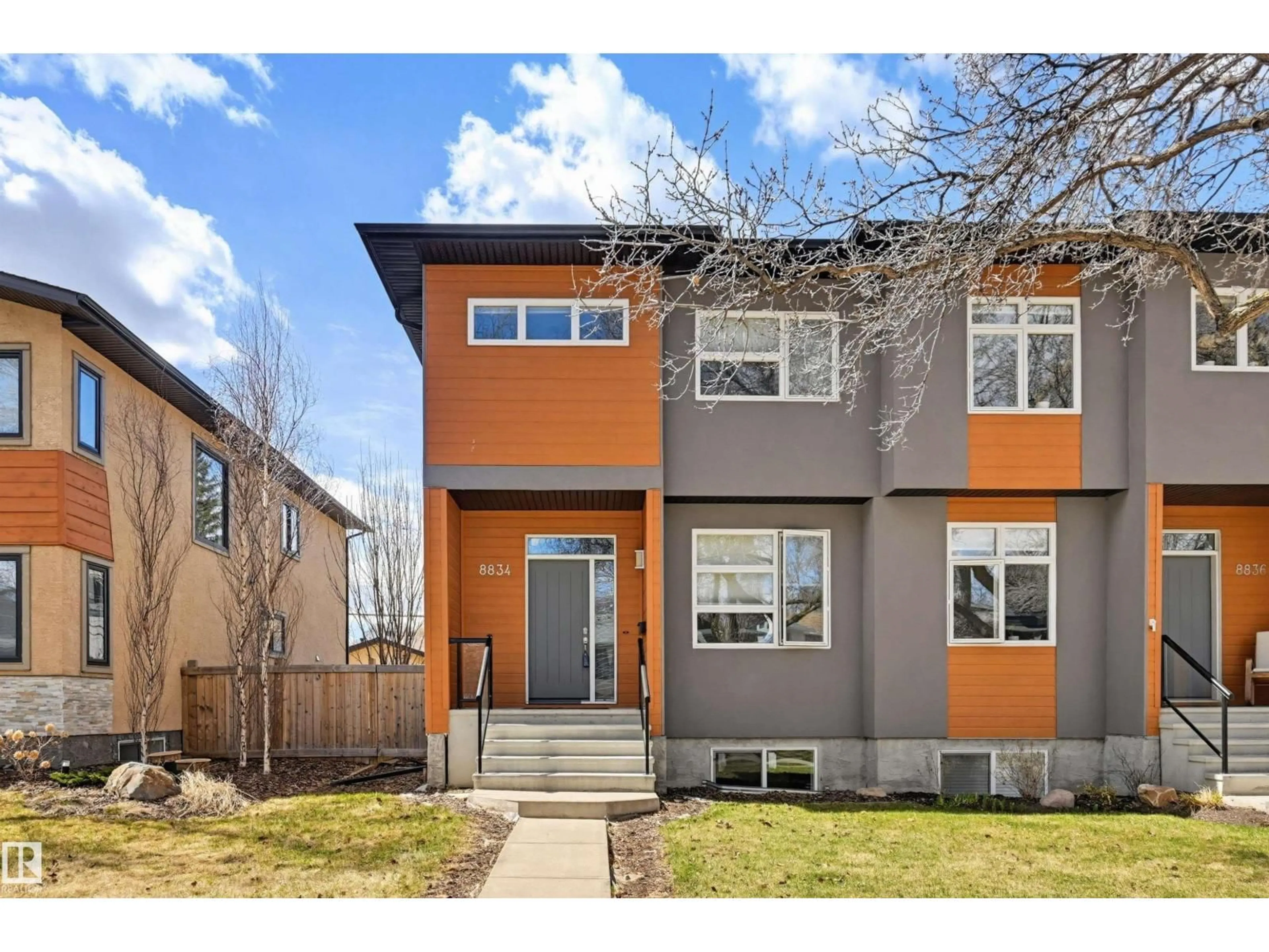 Home with brick exterior material, street for 8834 91 ST, Edmonton Alberta T6C3M4