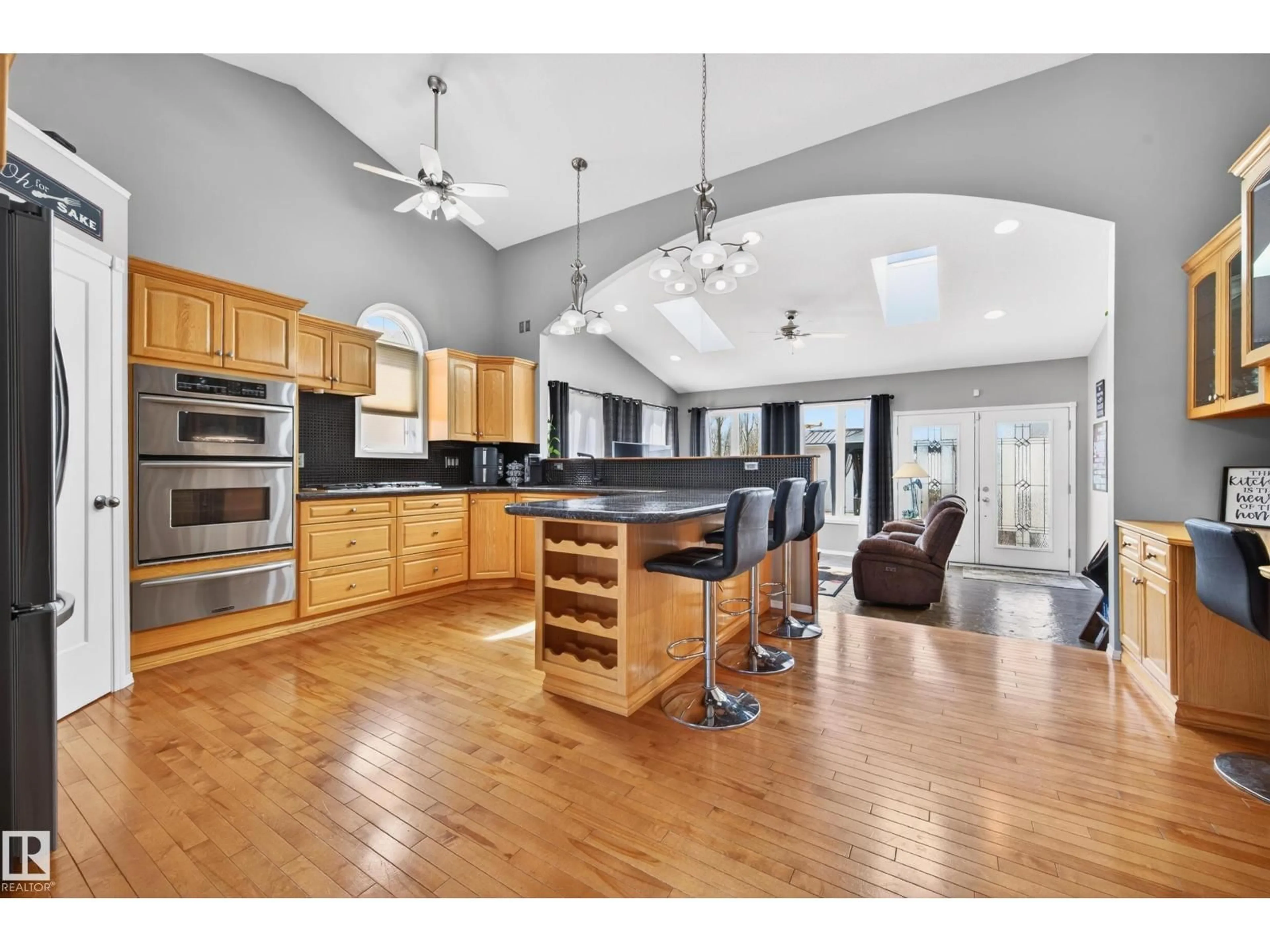 Open concept kitchen, unknown for 4217 55 AV, Lamont Alberta T0B2R0
