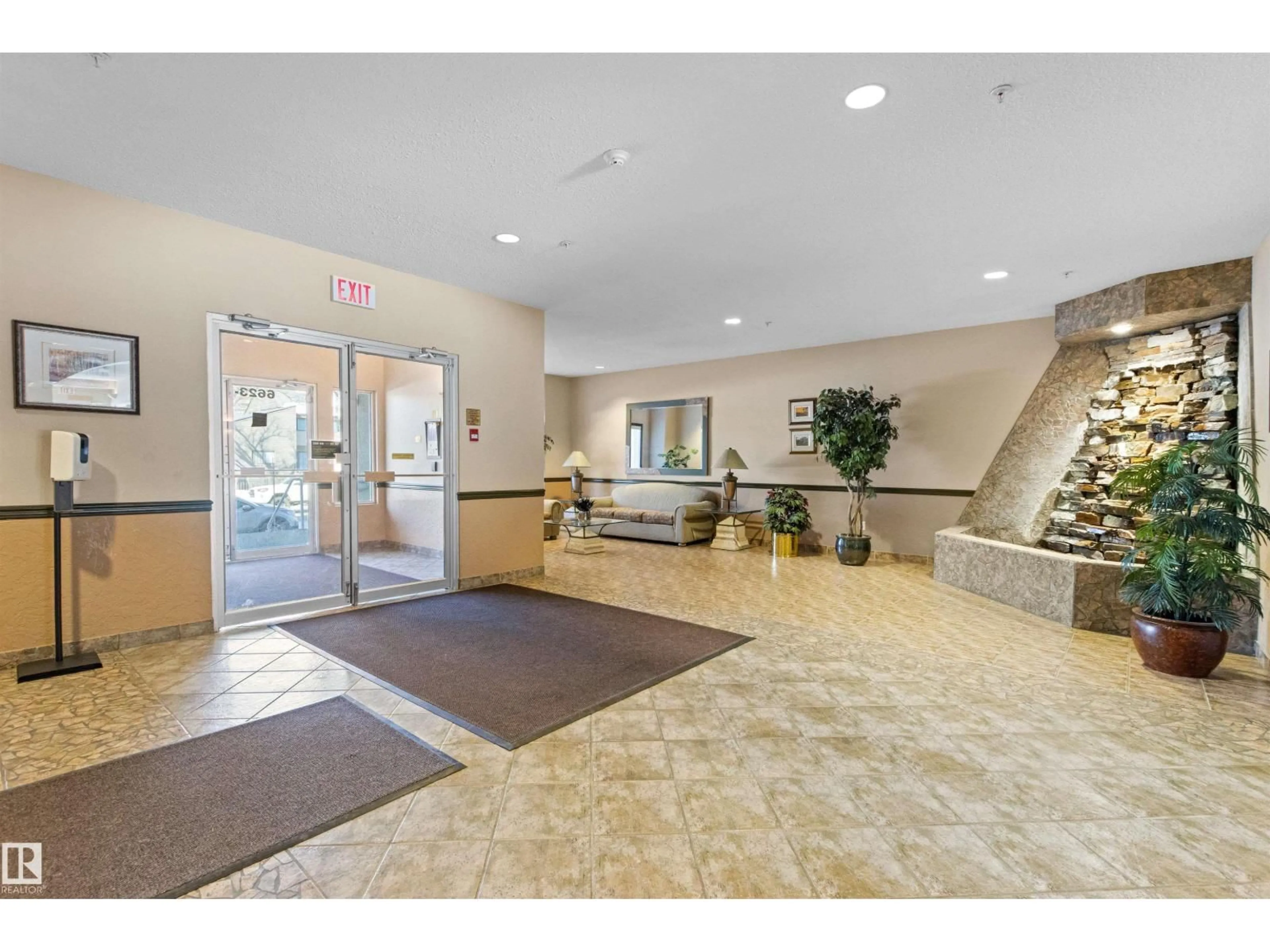 Indoor foyer for 217 - 6623 172 ST, Edmonton Alberta T5T6J2