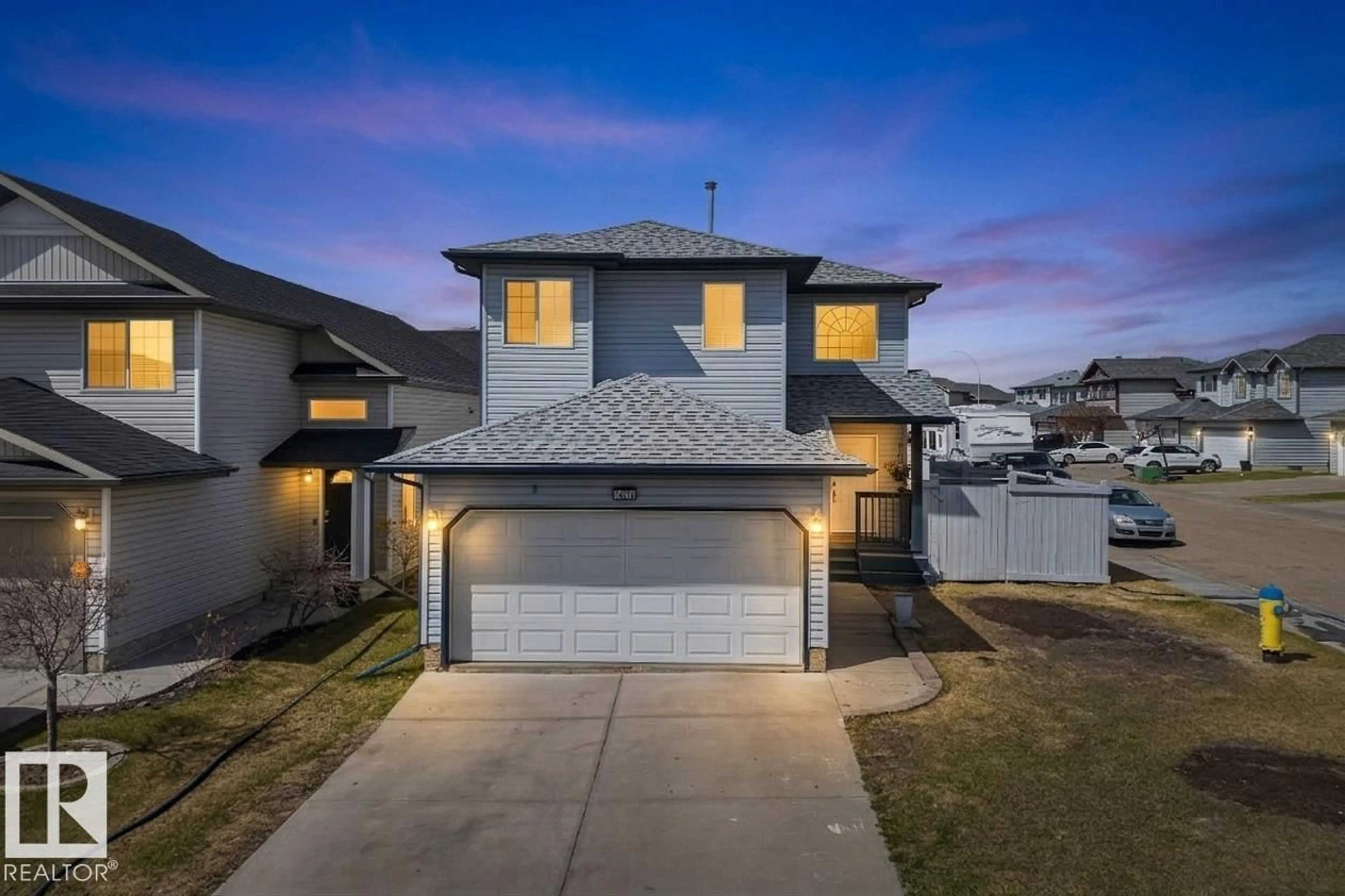 A pic from outside/outdoor area/front of a property/back of a property/a pic from drone, street for NW - 16230 131A ST, Edmonton Alberta T6V1X5