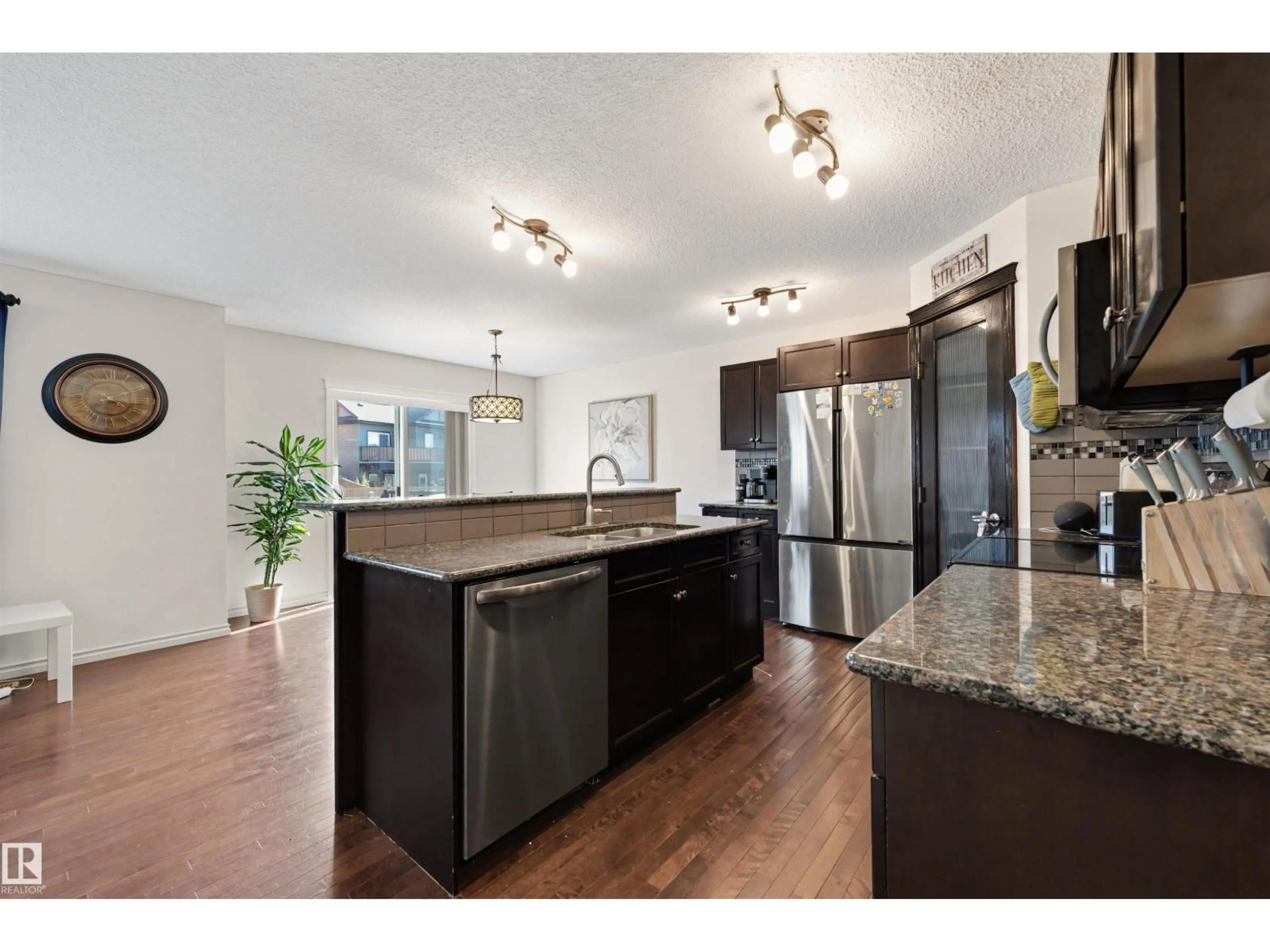 Open concept kitchen, unknown for 6115 18 AV, Edmonton Alberta T6X0W3