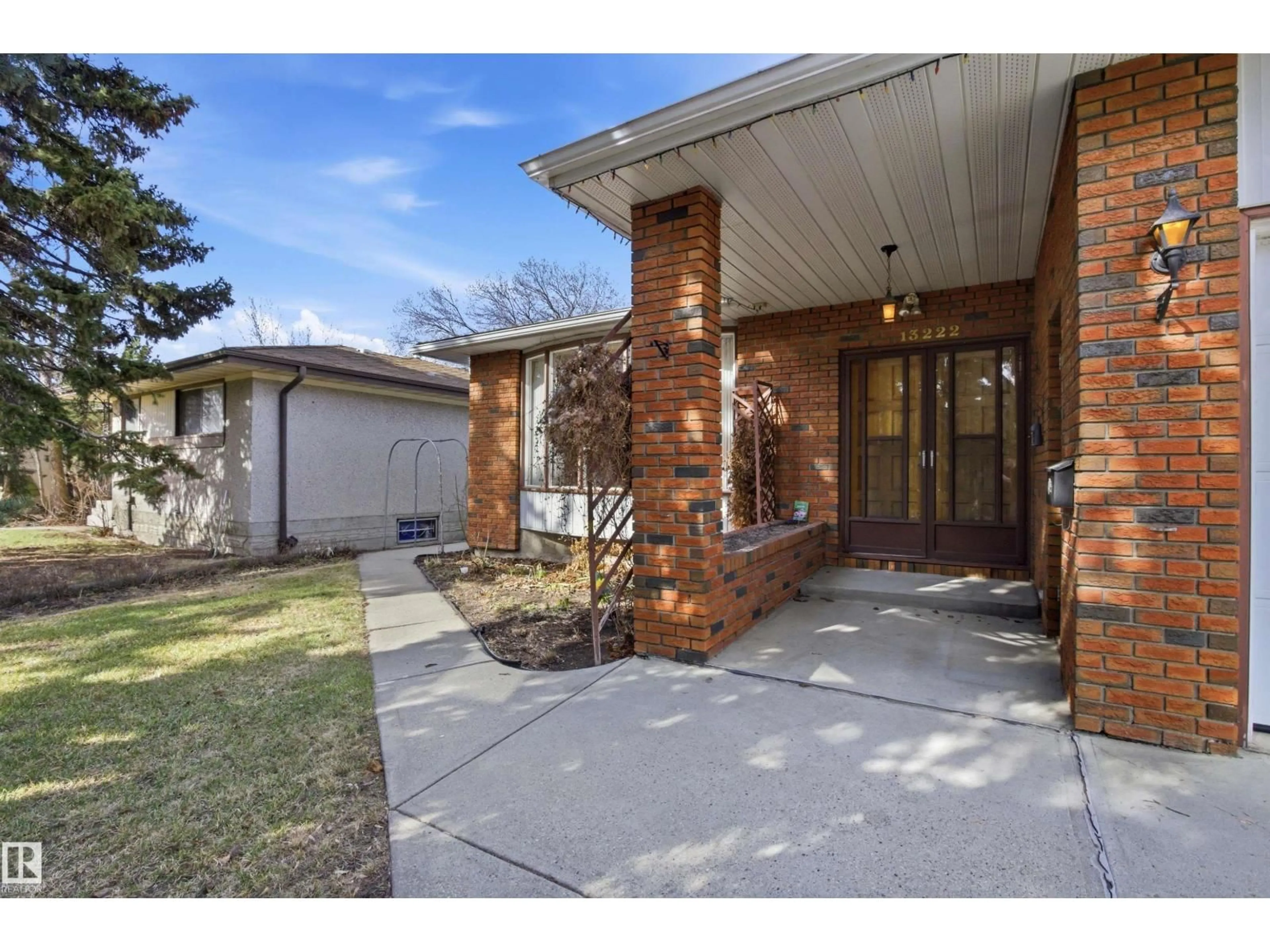 Home with brick exterior material, street for NW - 13222 116 ST, Edmonton Alberta T5E5H7