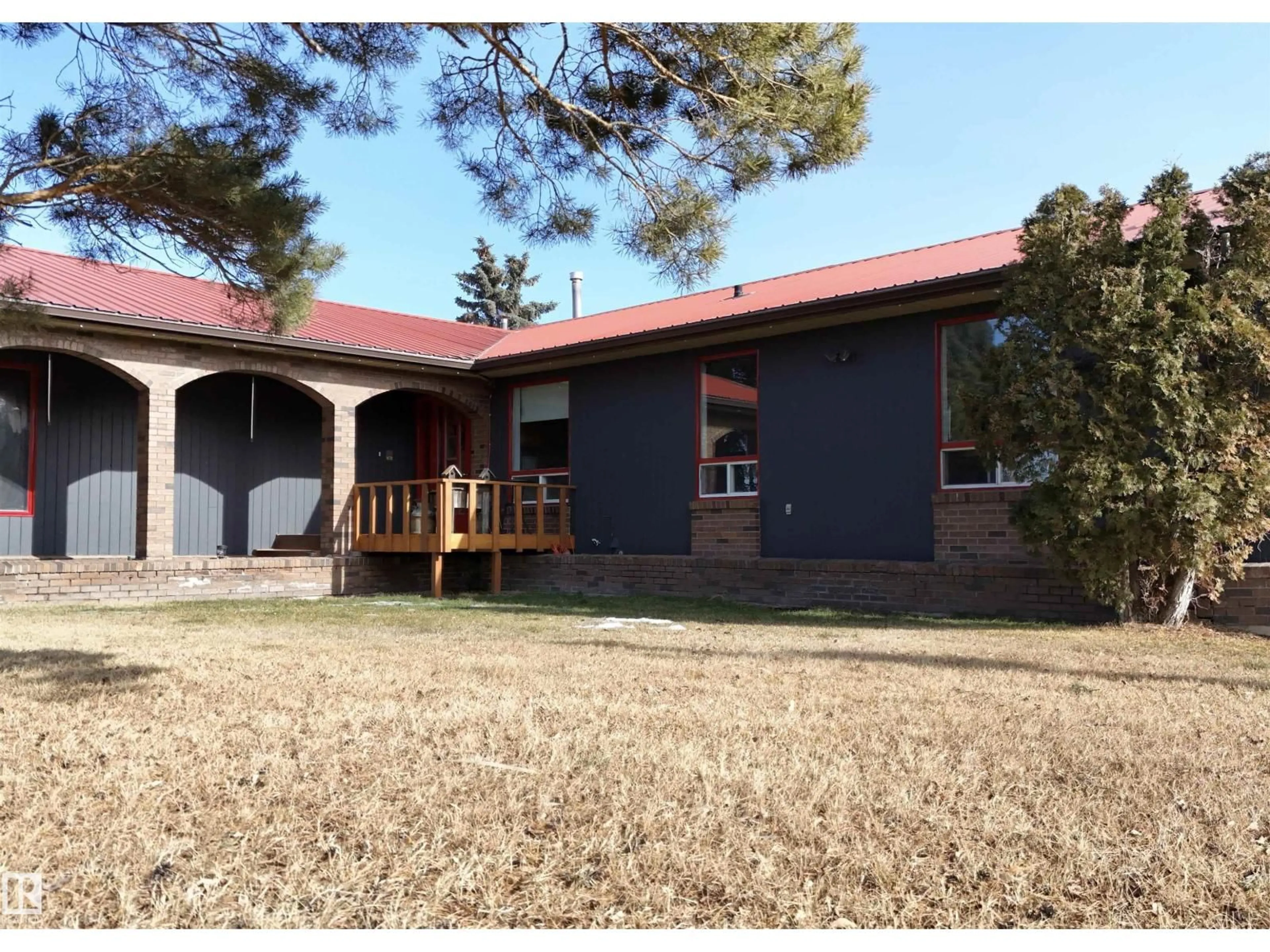A pic from outside/outdoor area/front of a property/back of a property/a pic from drone, building for 61323 RR 455, Rural Bonnyville M.D. Alberta T9N2G8