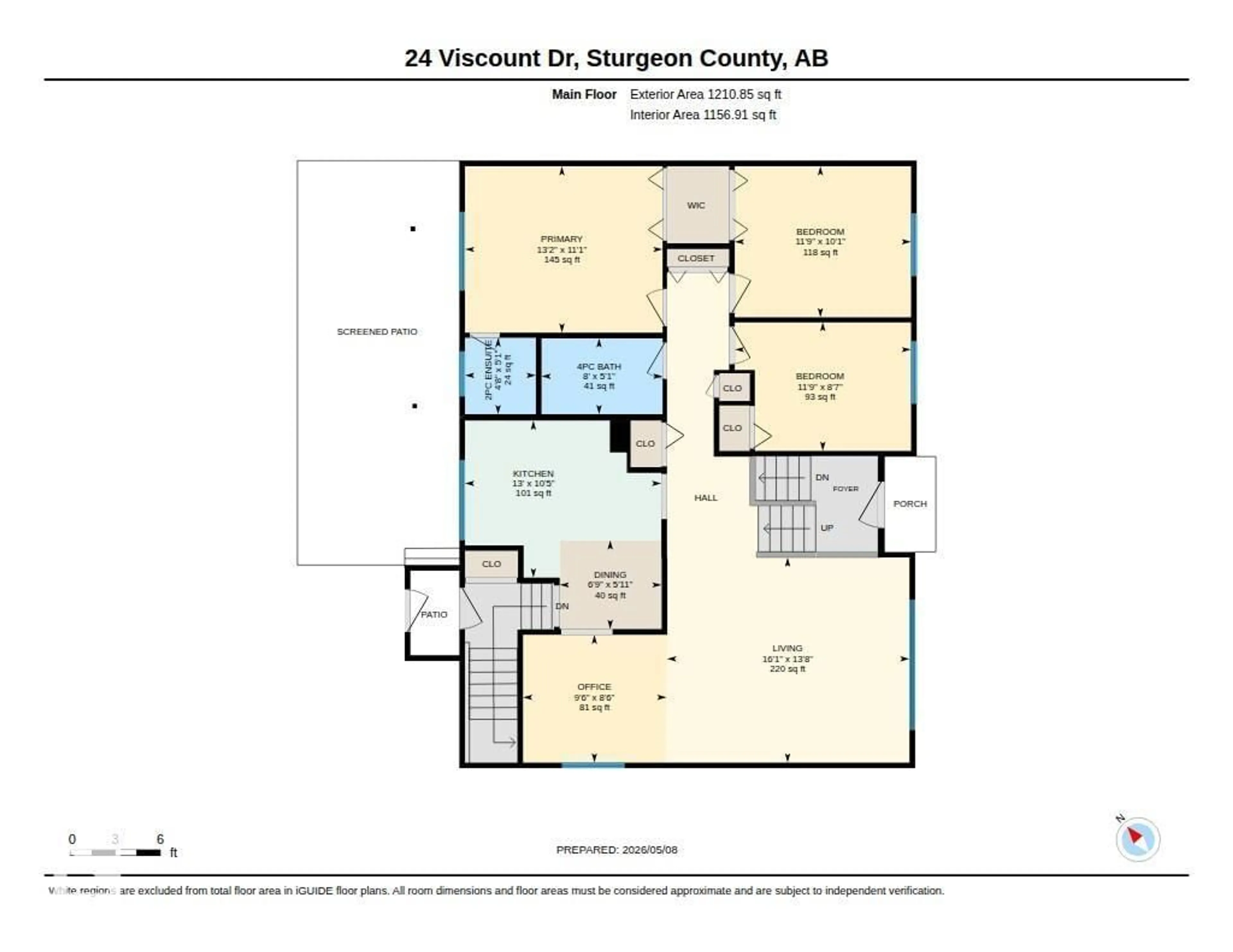 Floor plan for 24 25019 STURGEON RD, Rural Sturgeon County Alberta T8N0E1