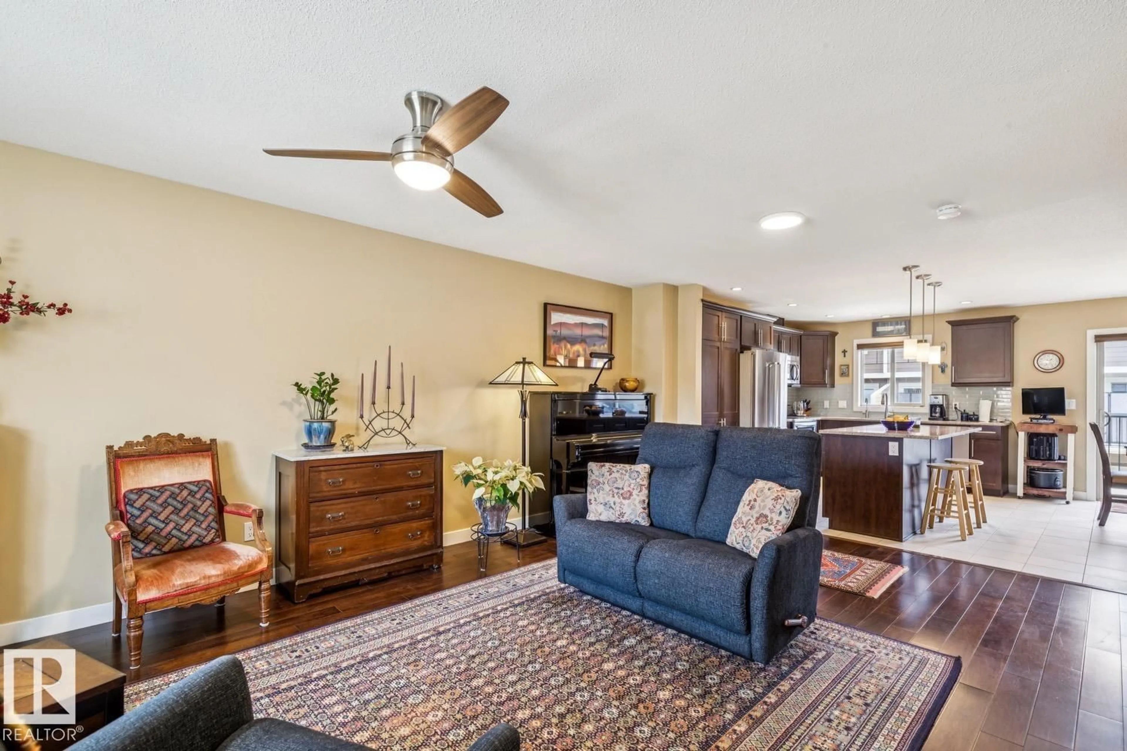 Living room with furniture, unknown for 1002 - 401 PALISADES WY, Sherwood Park Alberta T8H0R7