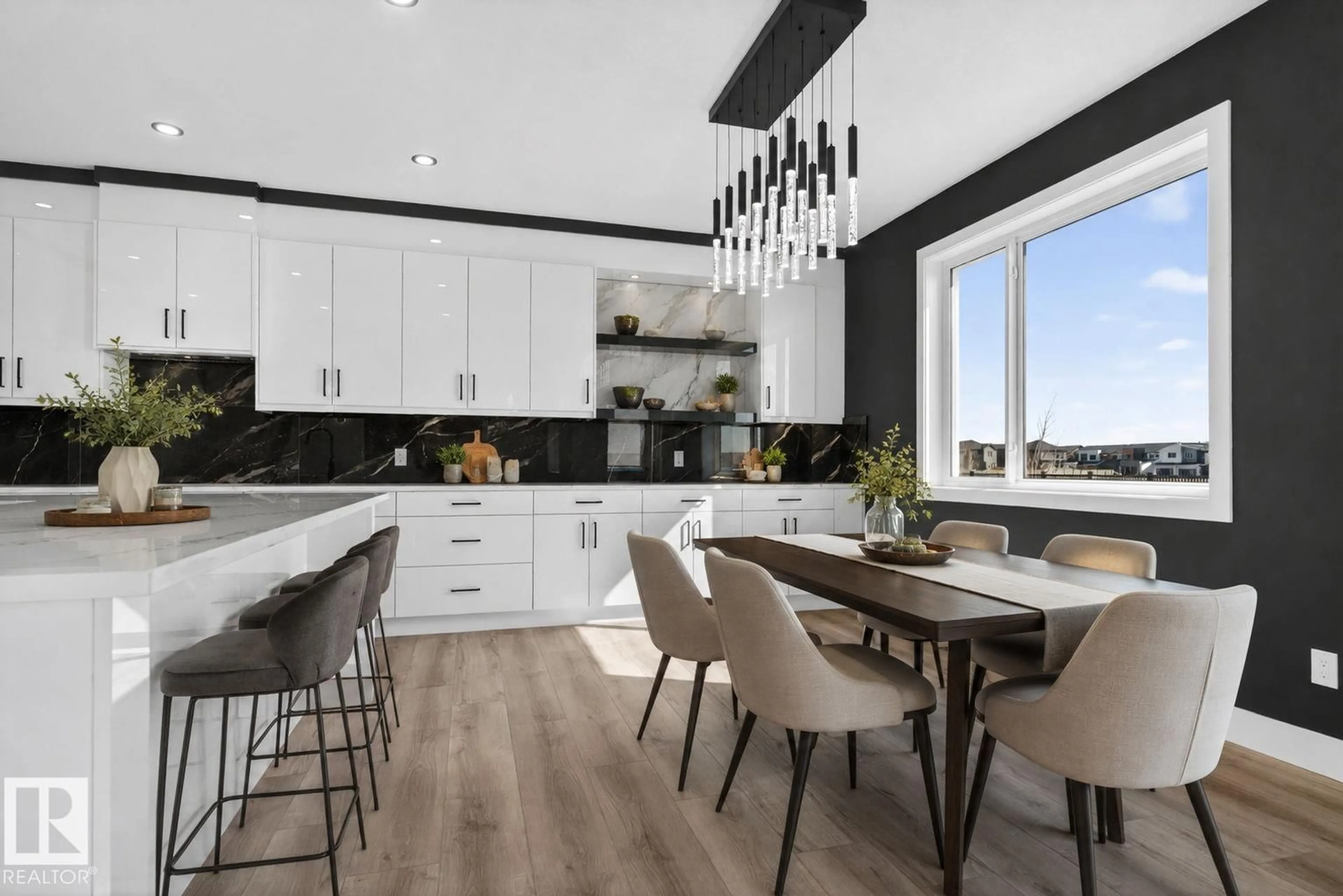 Open concept kitchen, unknown for 102 ELDRIDGE PT, St. Albert Alberta T8N8C3