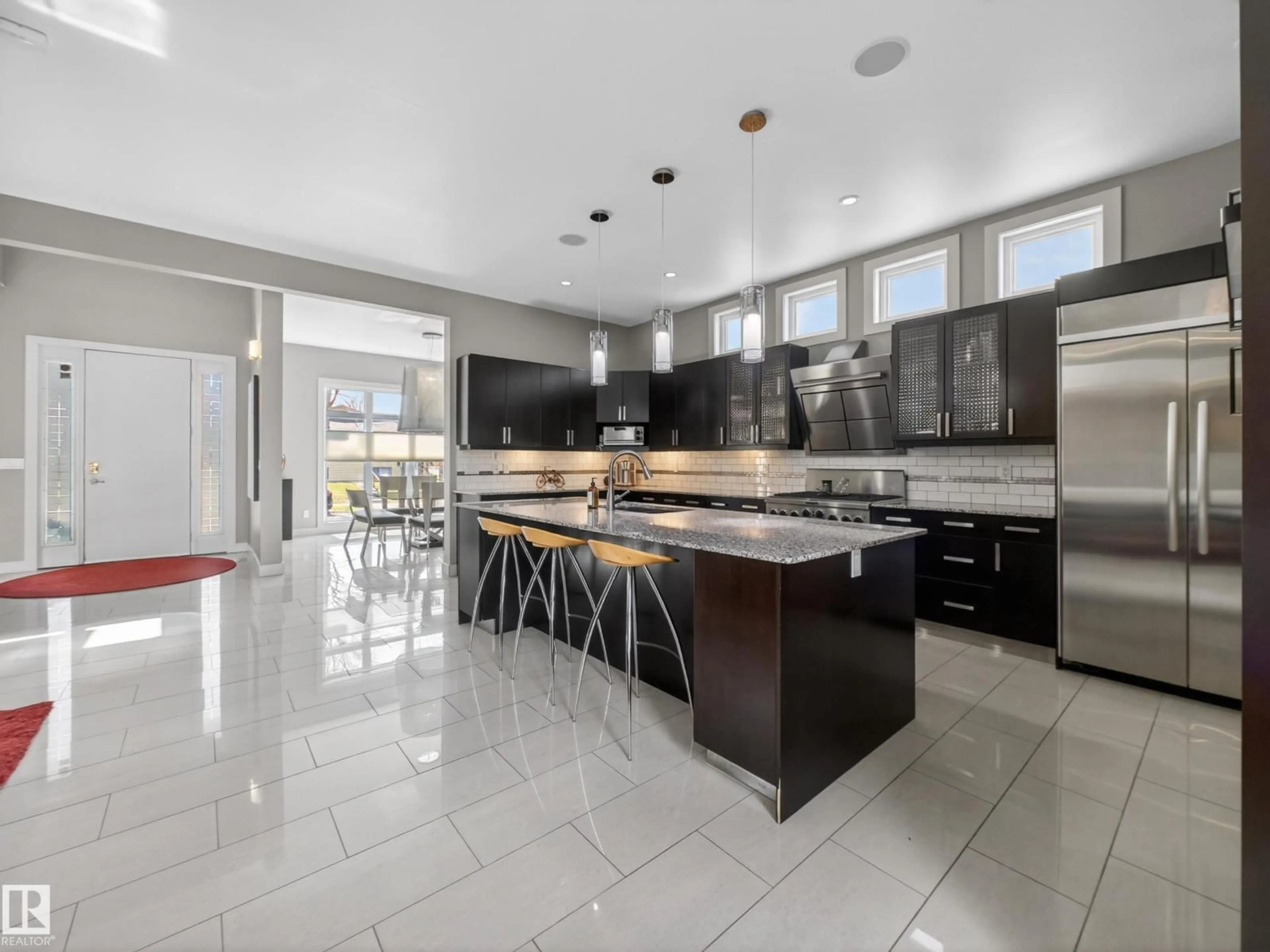 Contemporary kitchen, ceramic/tile floor for NW - 10650 66 AV, Edmonton Alberta T6H1X6