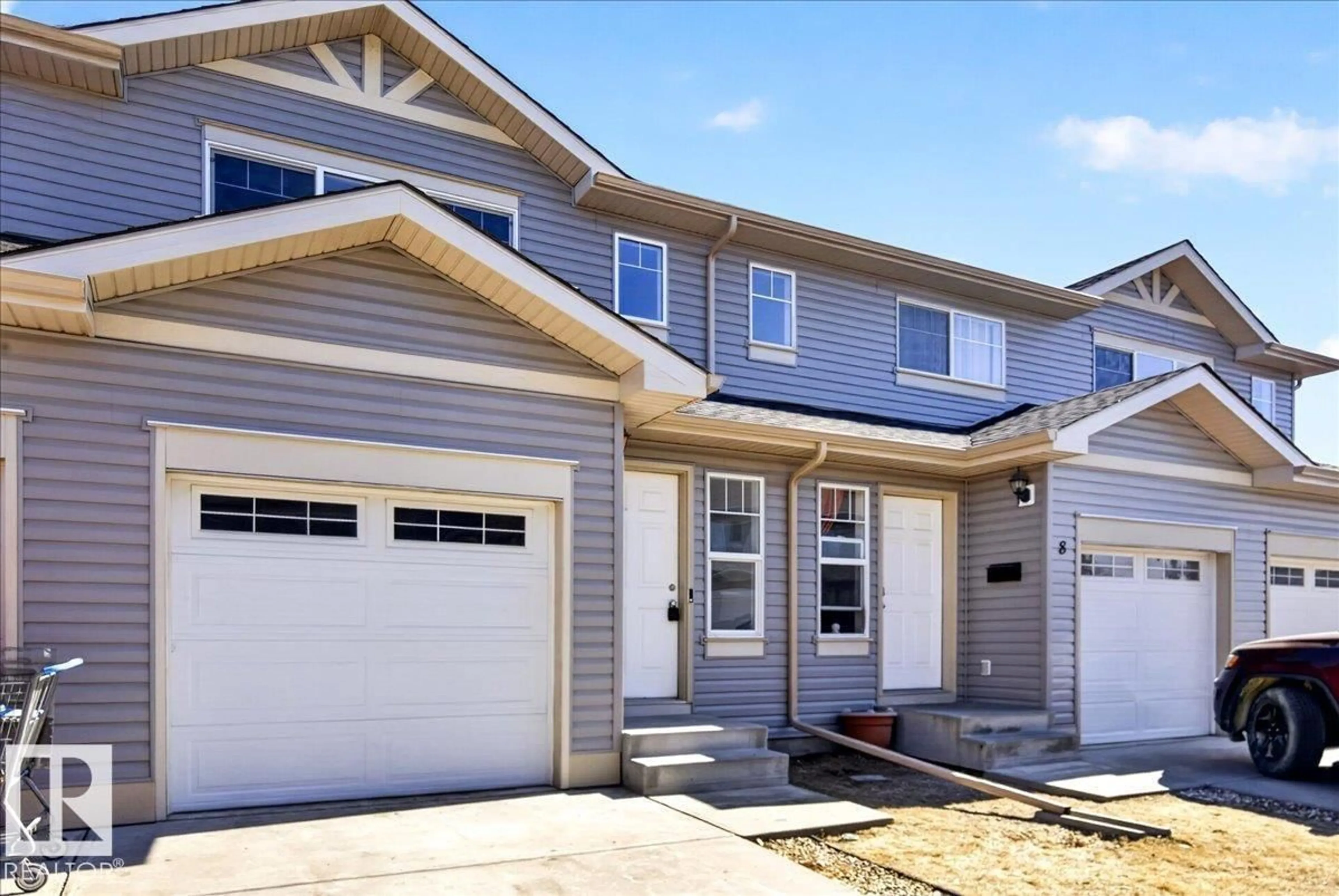 Home with vinyl exterior material, street for #7 - 18004 89 ST NW, Edmonton Alberta T5Z0E7
