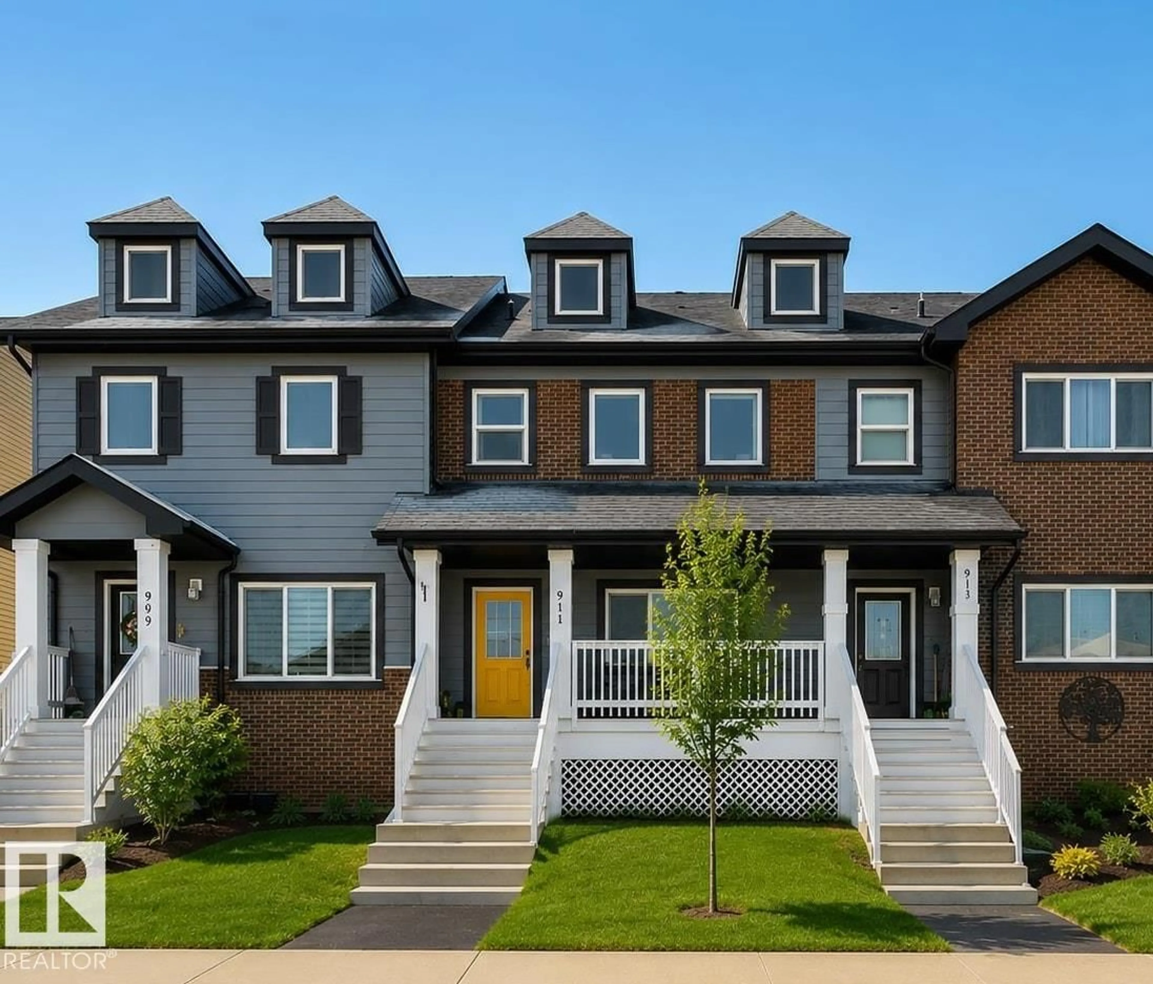 Home with brick exterior material, street for 911 MORRIS WY, Leduc Alberta T9E1E9