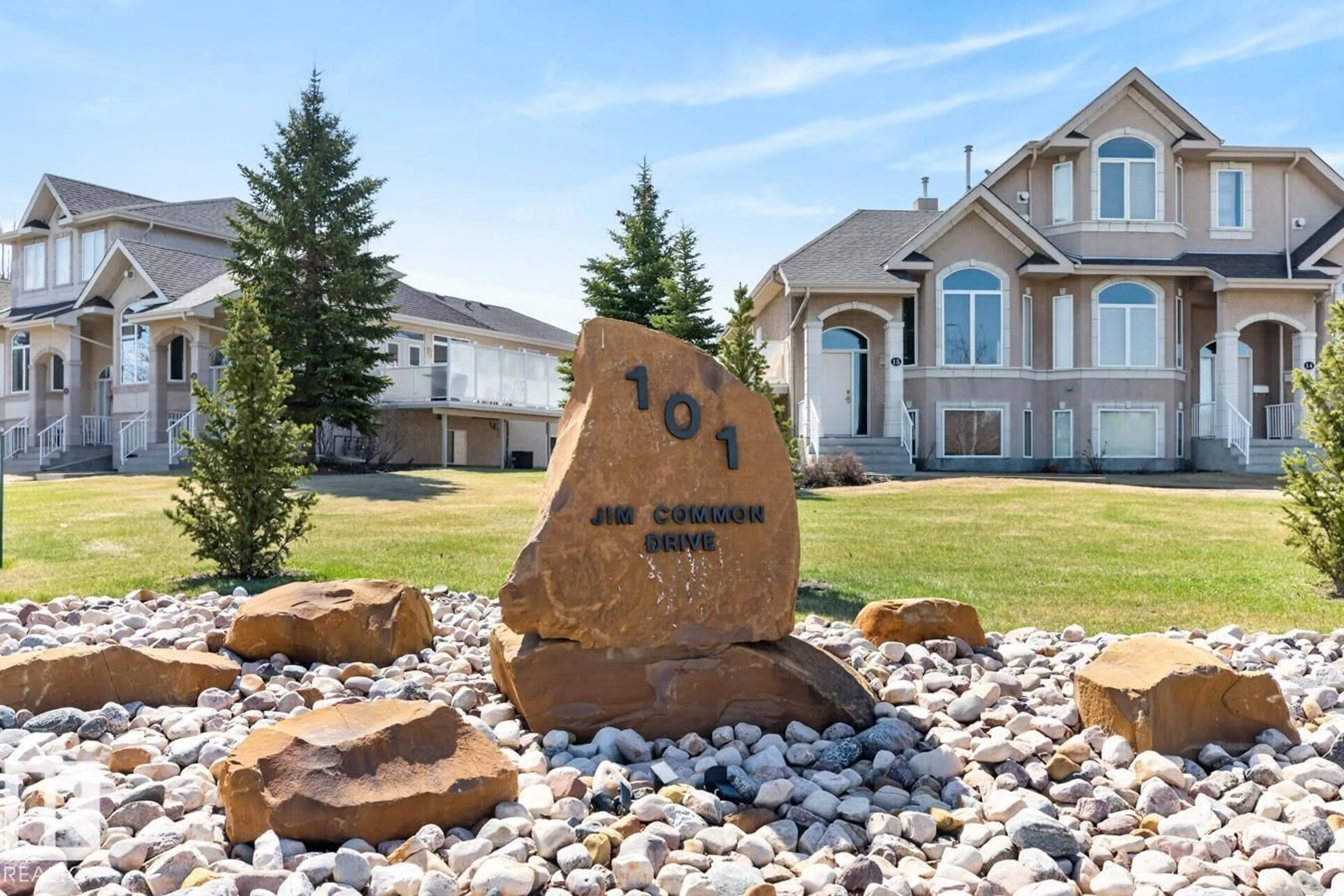 Patio, mountain view for #23 - 101 JIM COMMON DR, Sherwood Park Alberta T8M2M1