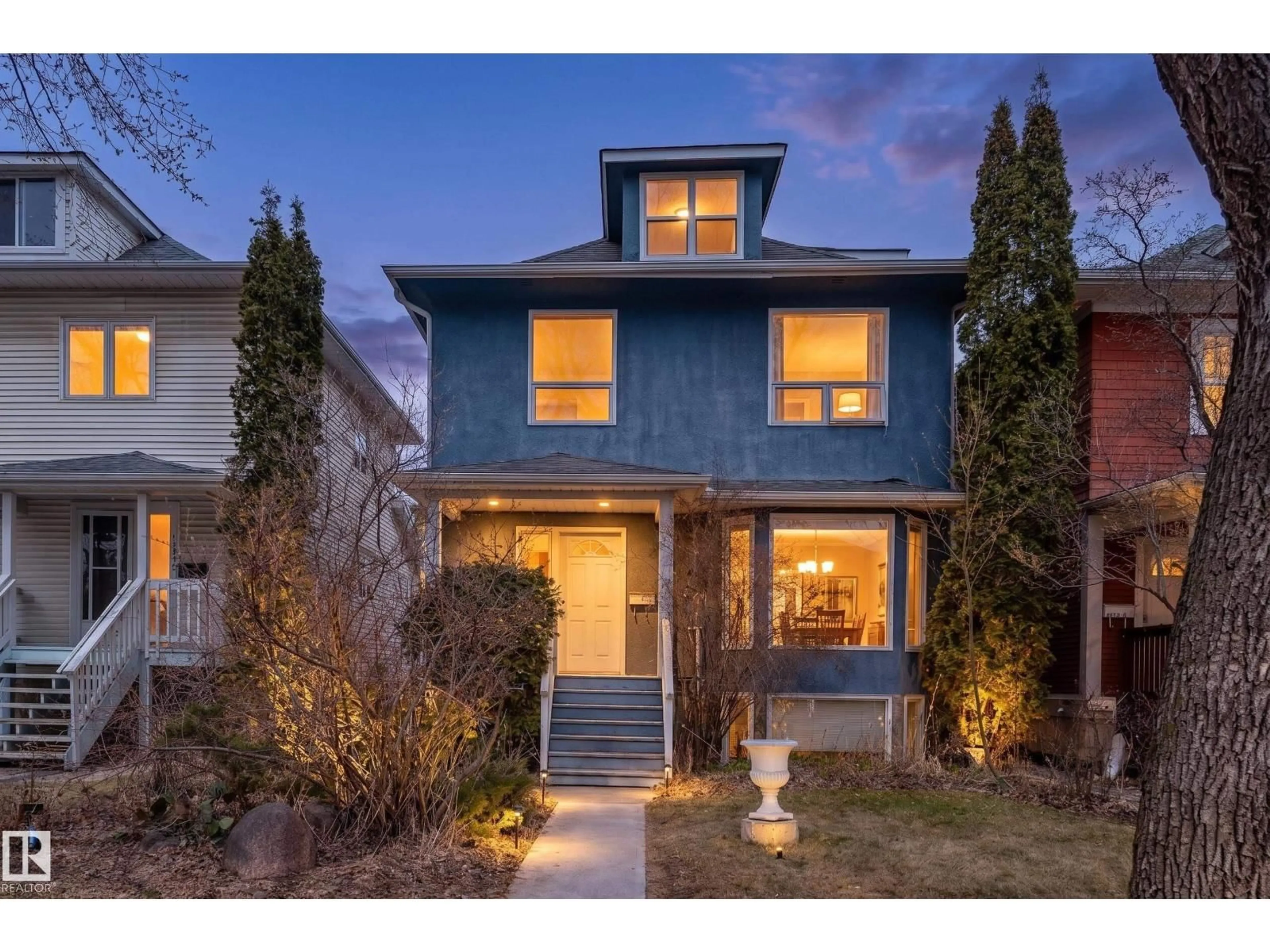 Home with brick exterior material, street for 10956 81 AV, Edmonton Alberta T6G0S2
