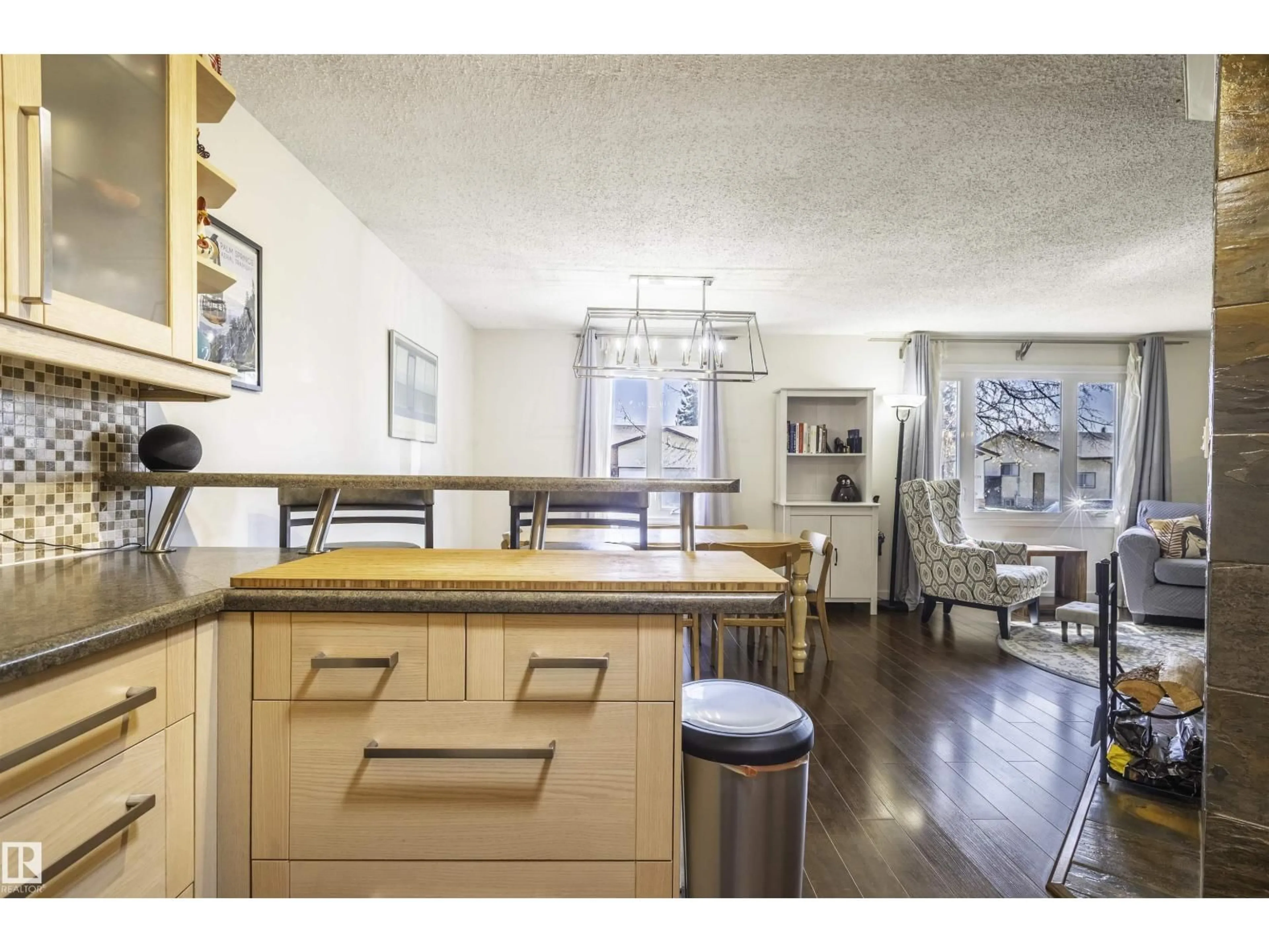 Open concept kitchen, unknown for NW - 14238 22A ST, Edmonton Alberta T5Y1E1