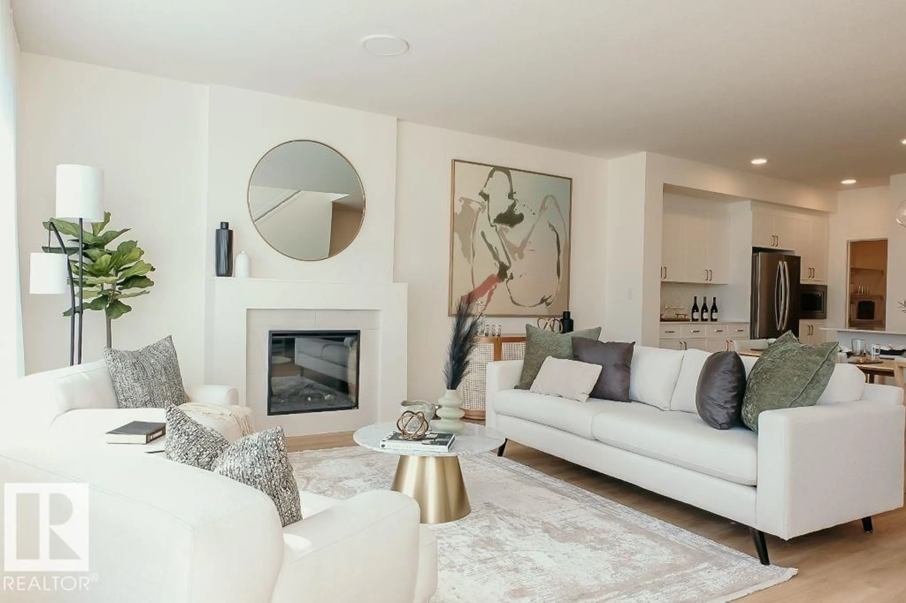 Living room with furniture, unknown for 68 GAMBEL LO, Spruce Grove Alberta T7X0C9