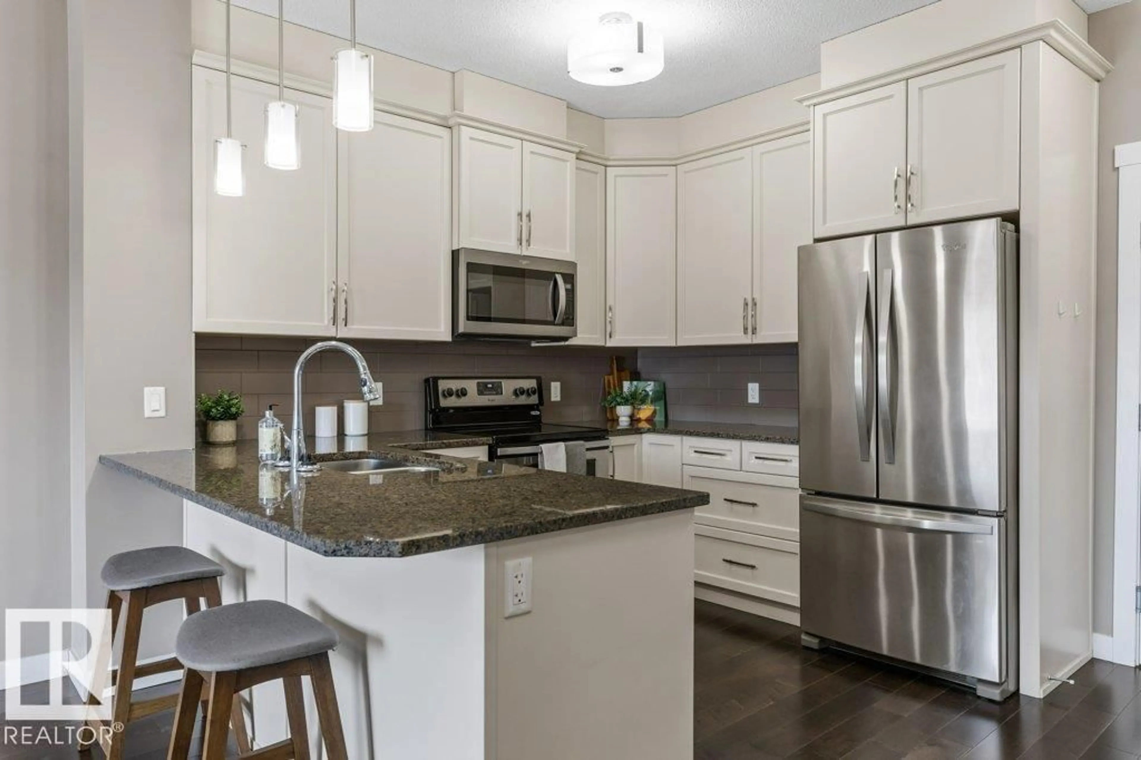 Open concept kitchen, unknown for #409 - 2207 44 AV NW, Edmonton Alberta T6T0T2