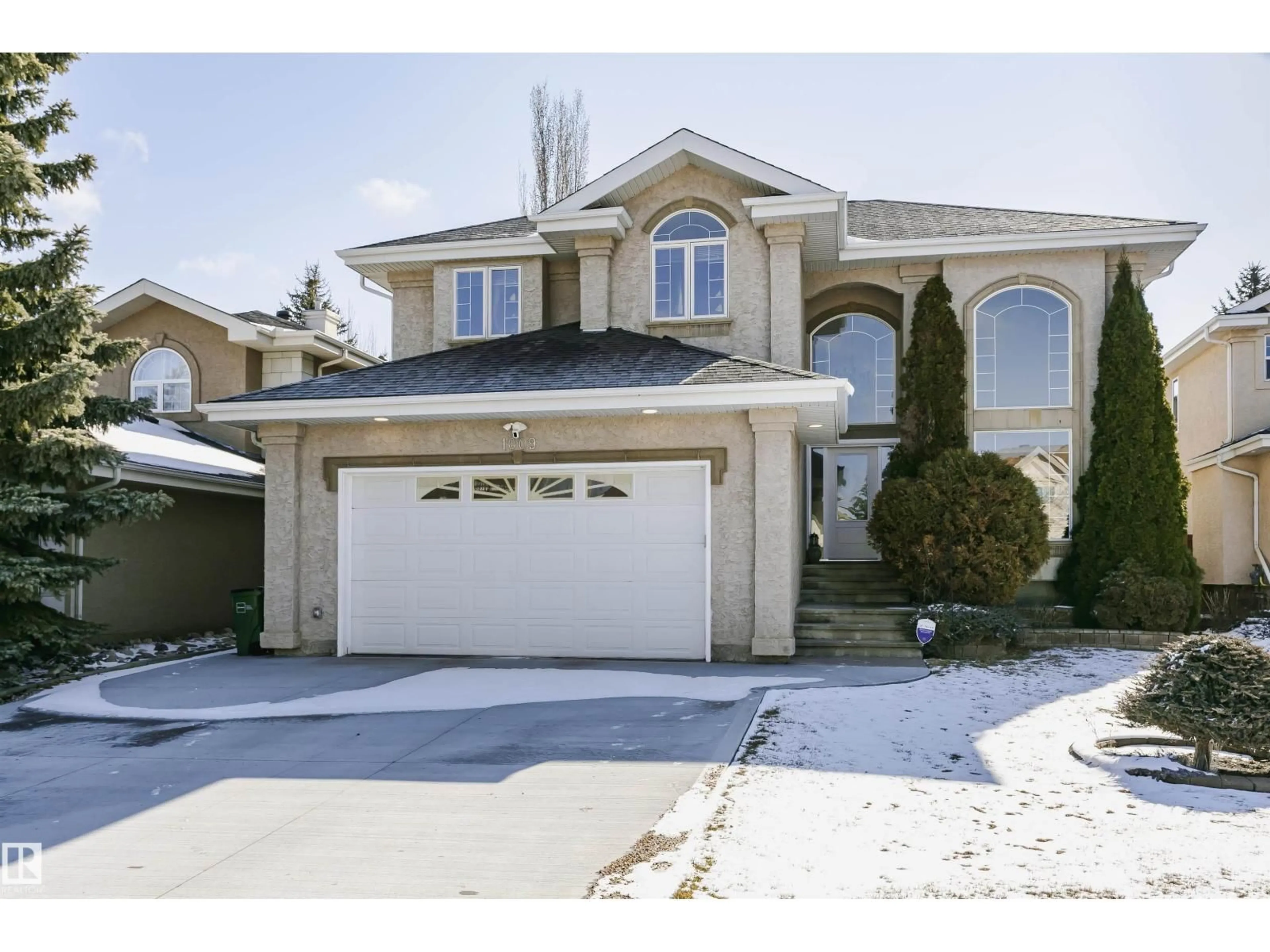 Home with vinyl exterior material, street for 1009 TWIN BROOKS CO, Edmonton Alberta T6J7G5