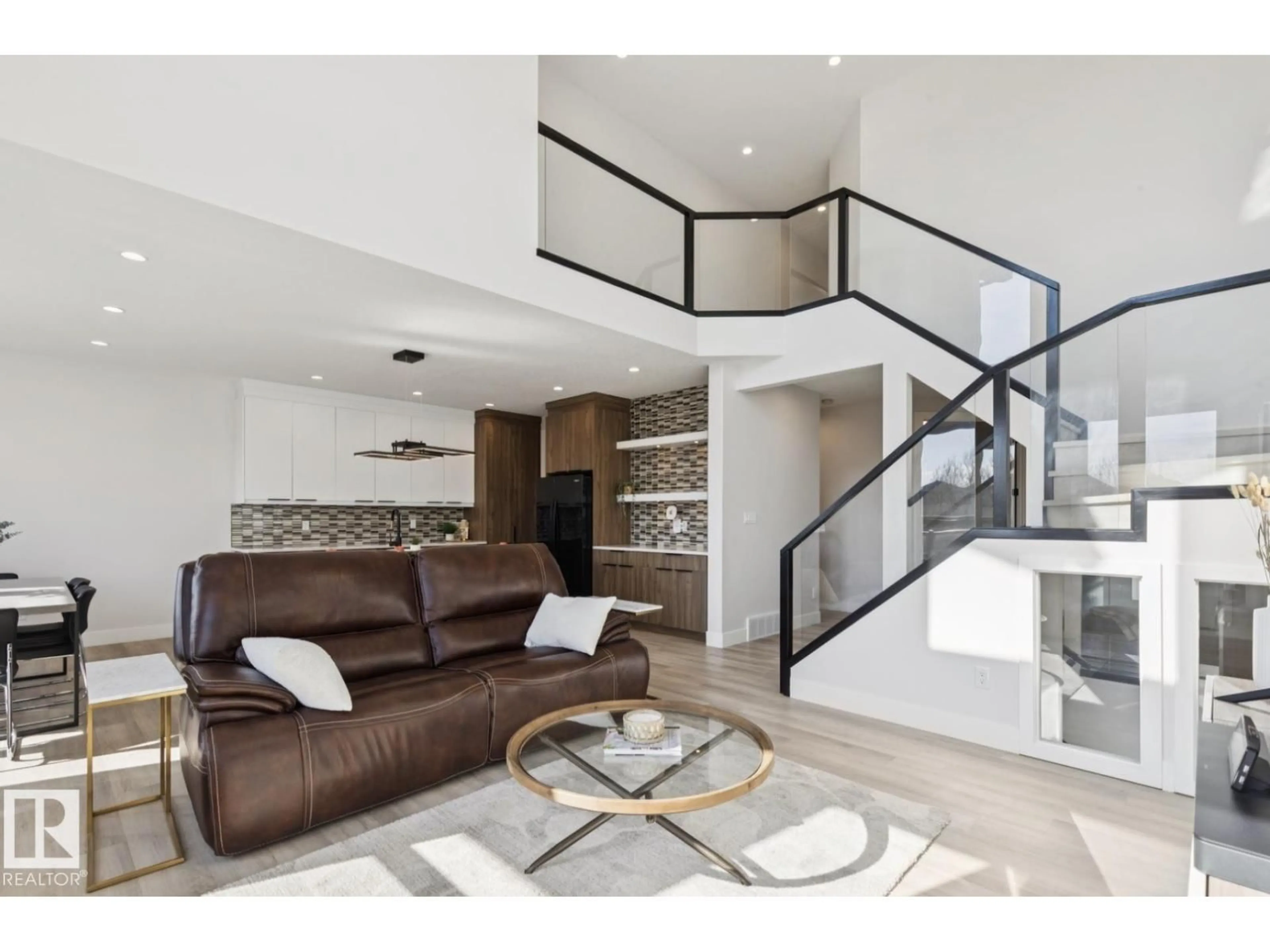 Living room with furniture, unknown for NW - 9751 223 ST, Edmonton Alberta T5T7B6