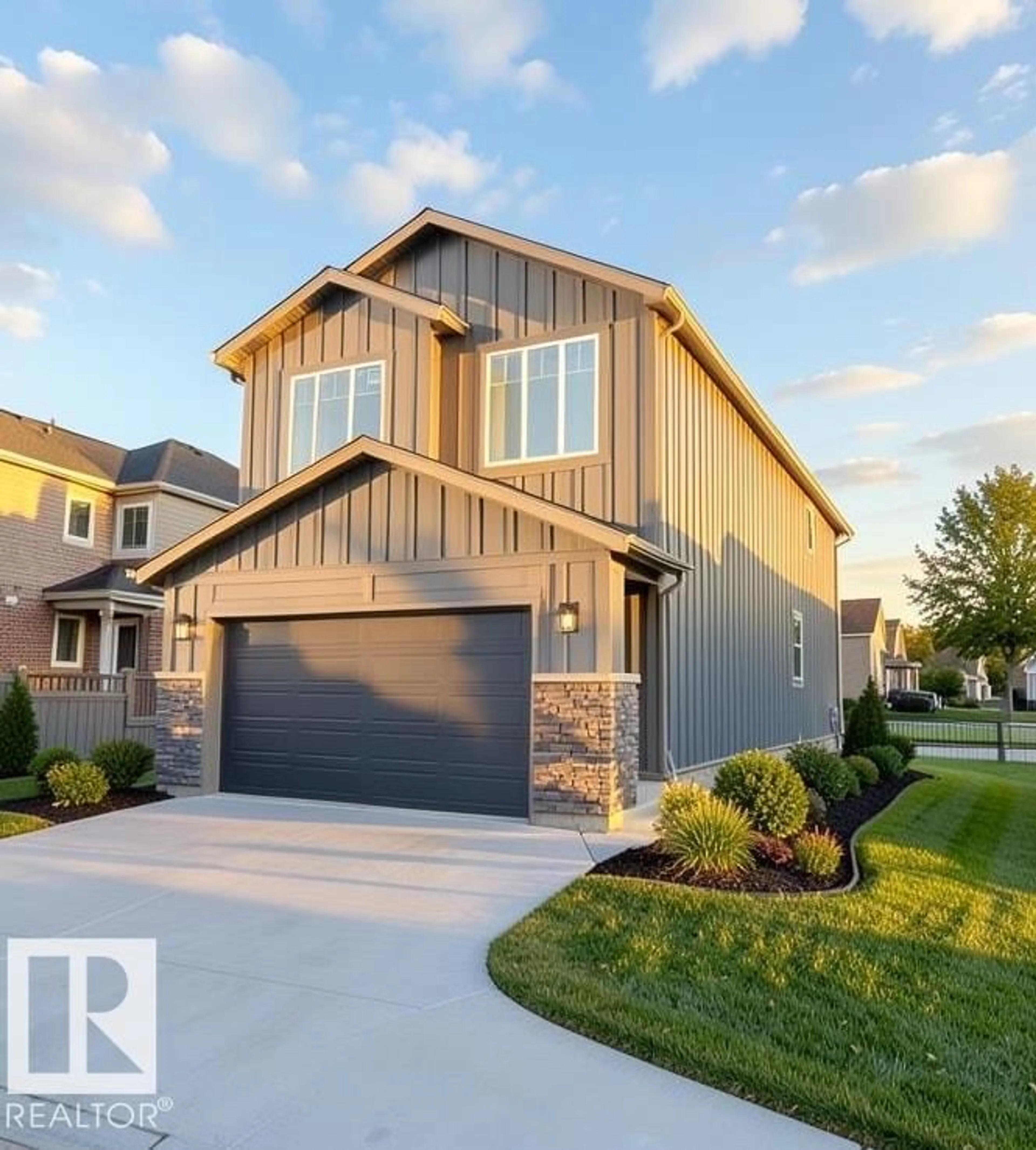 Home with brick exterior material, street for 53 MOCKINGBIRD CRES, Fort Saskatchewan Alberta T8L1Y4