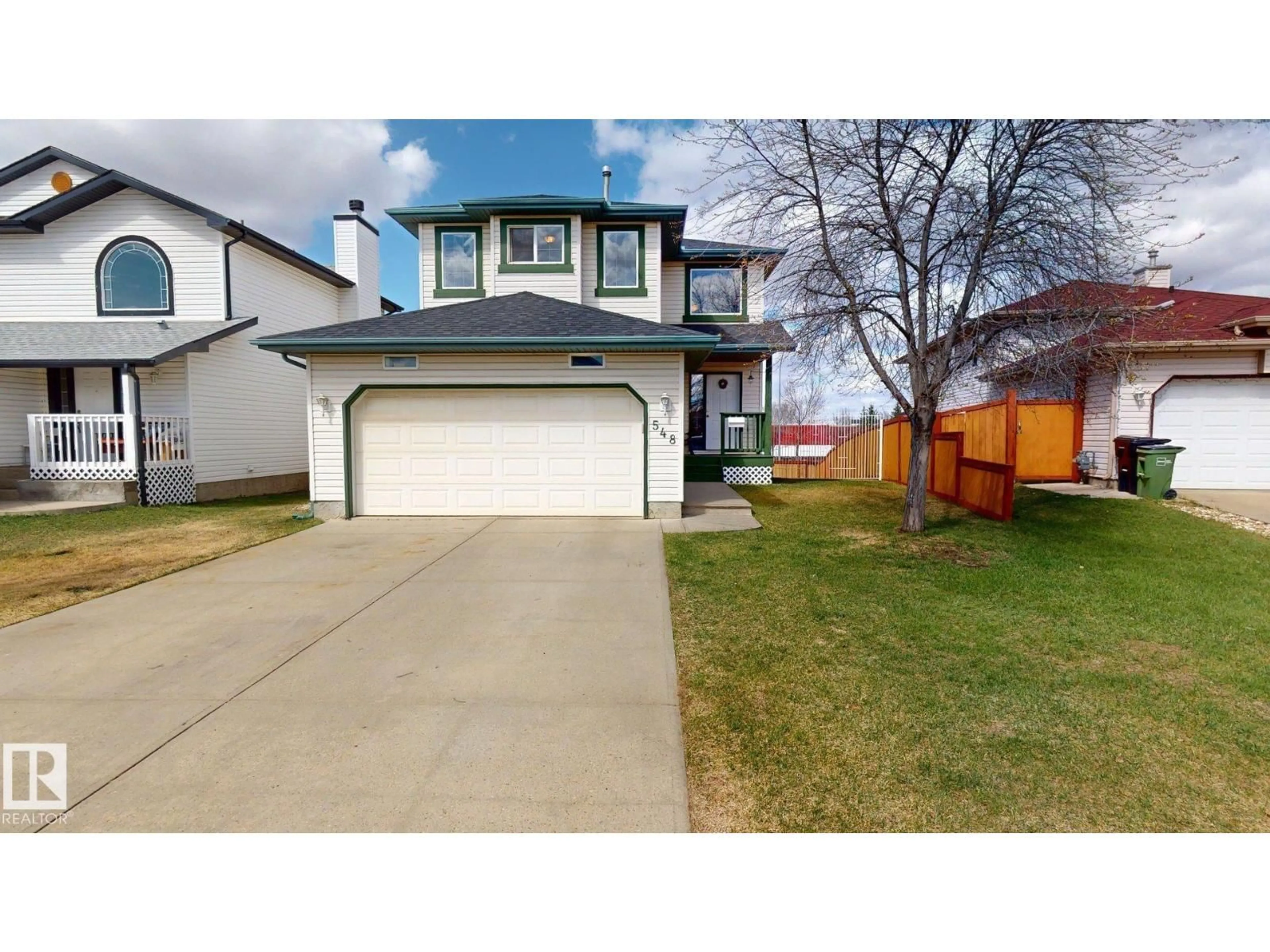 A pic from outside/outdoor area/front of a property/back of a property/a pic from drone, street for 548 WISEMAN LN, Edmonton Alberta T6T1N7