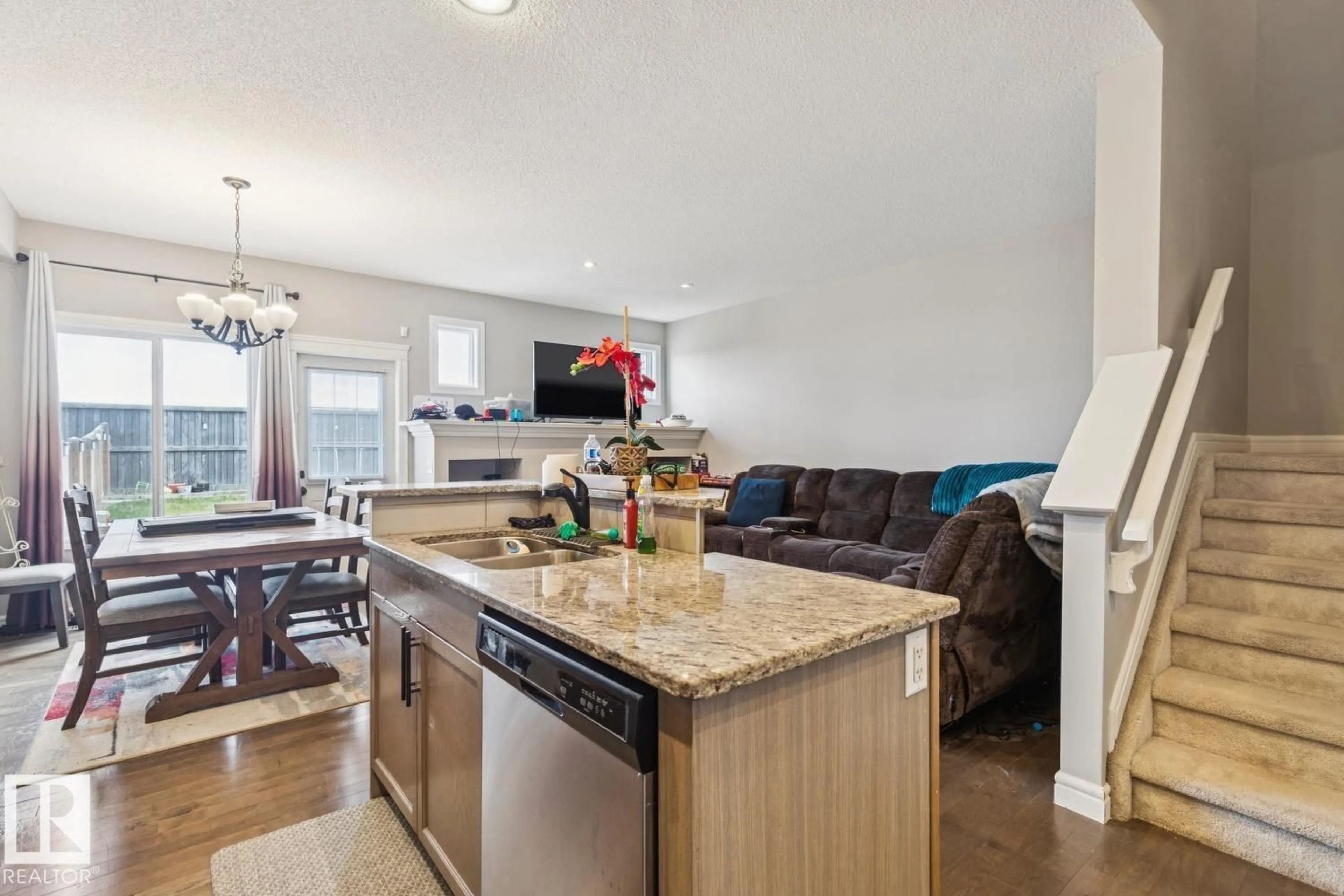 Open concept kitchen, unknown for 17011 38 ST, Edmonton Alberta T5Y3S2