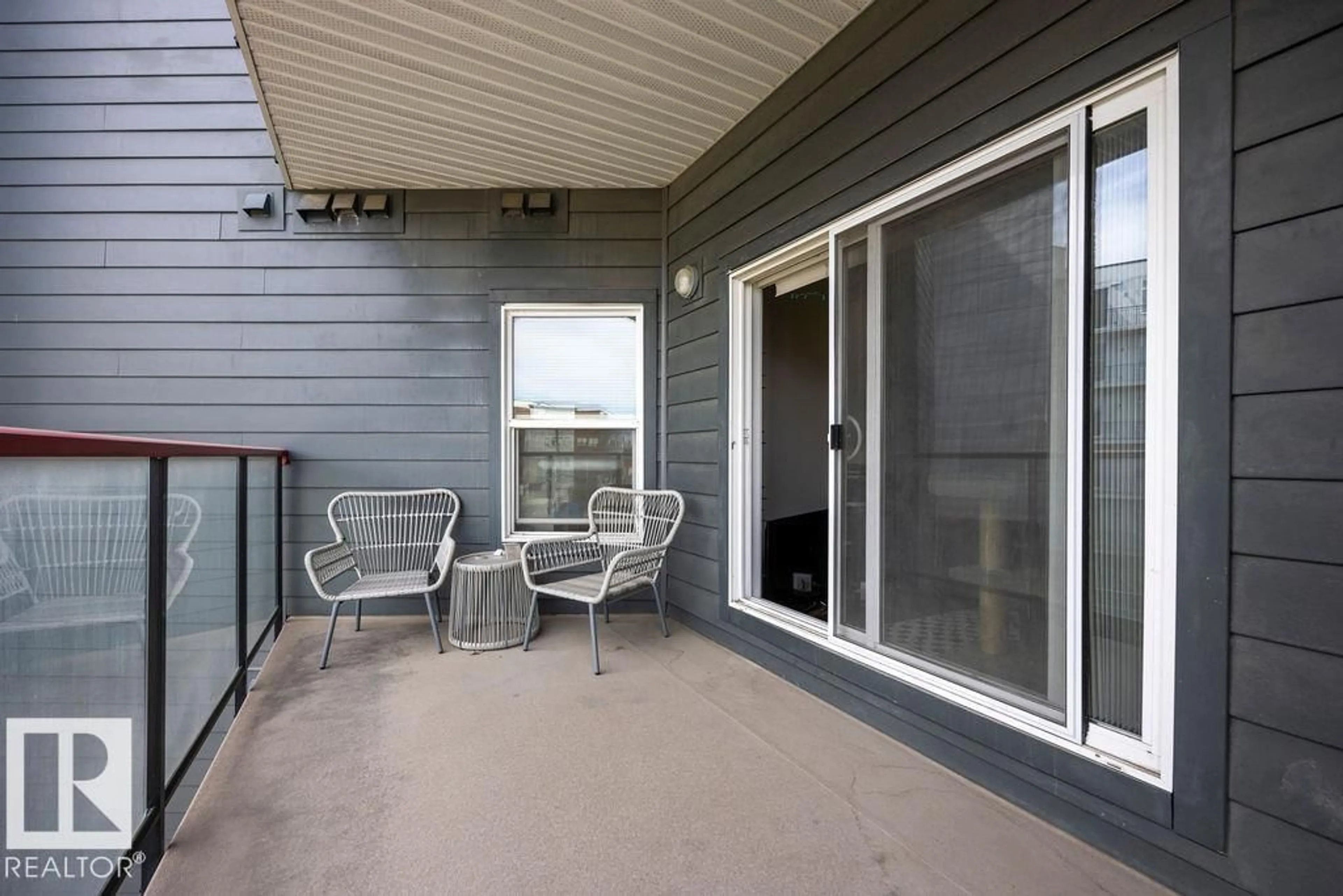 Patio, water/lake/river/ocean view for #311 - 10611 117 ST, Edmonton Alberta T5H0G6