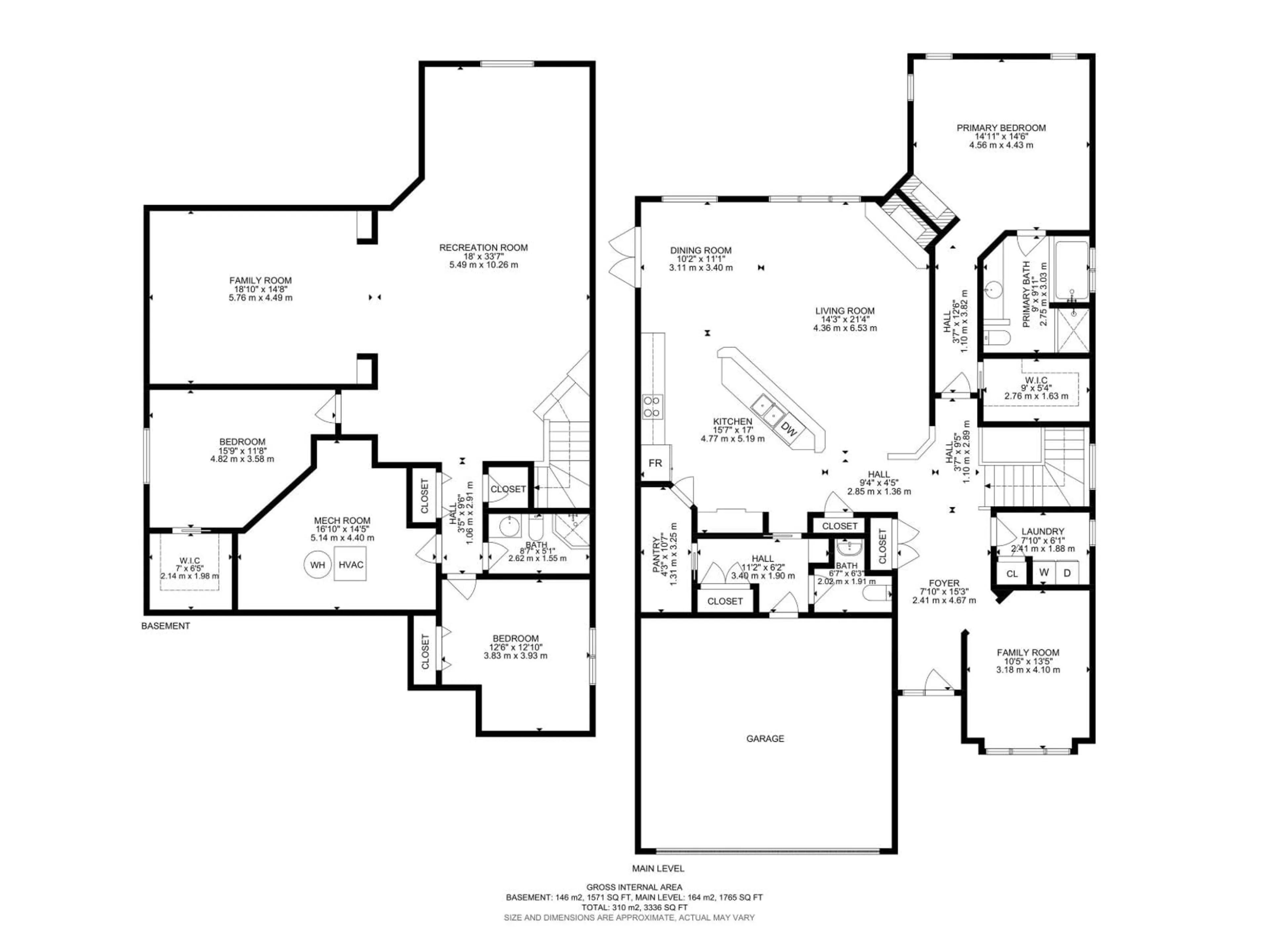 Floor plan for 30 VALLEYVIEW RG, Fort Saskatchewan Alberta T8L4P2