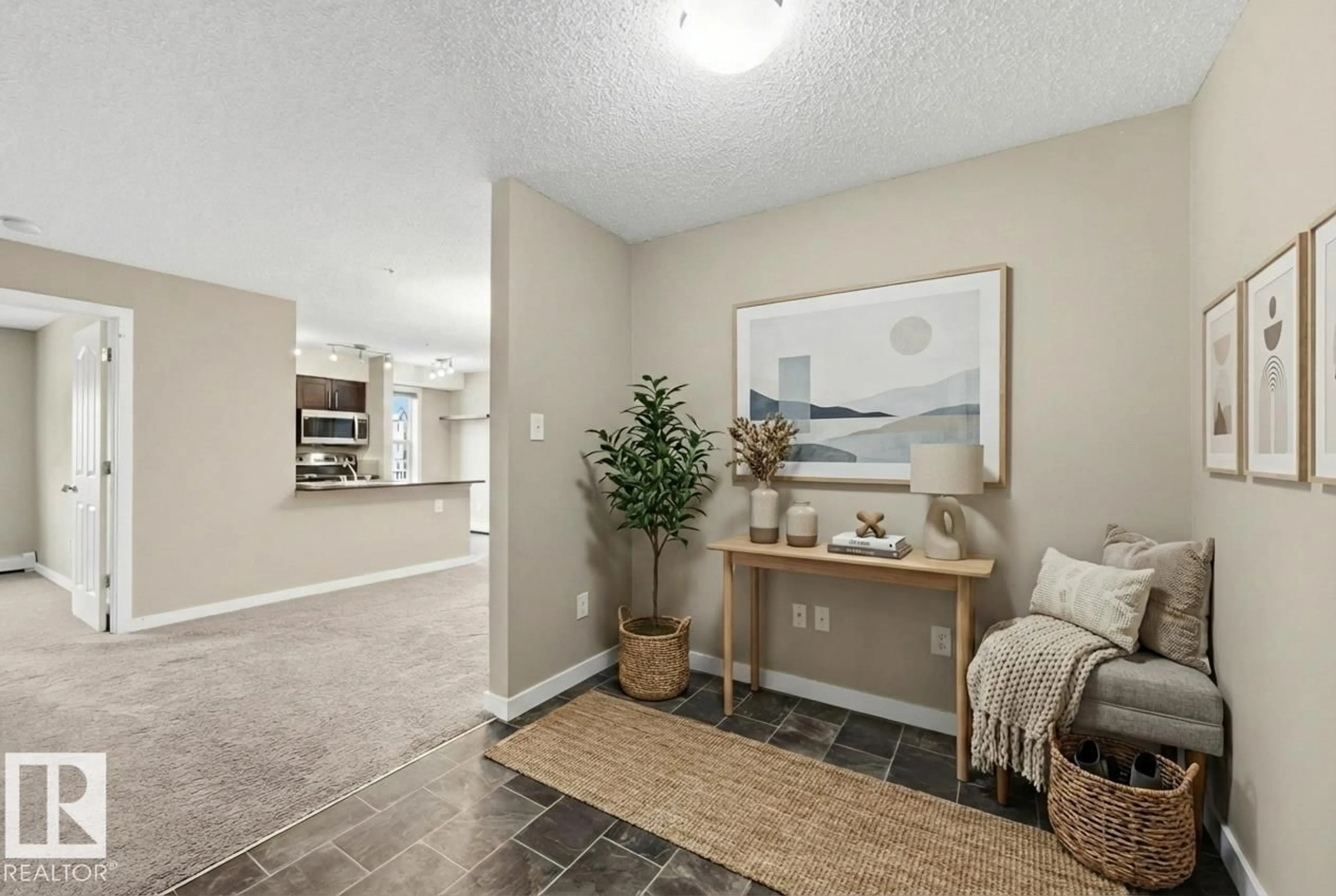 Indoor entryway for #221 - 1070 MCCONACHIE BV, Edmonton Alberta T5Y0X1