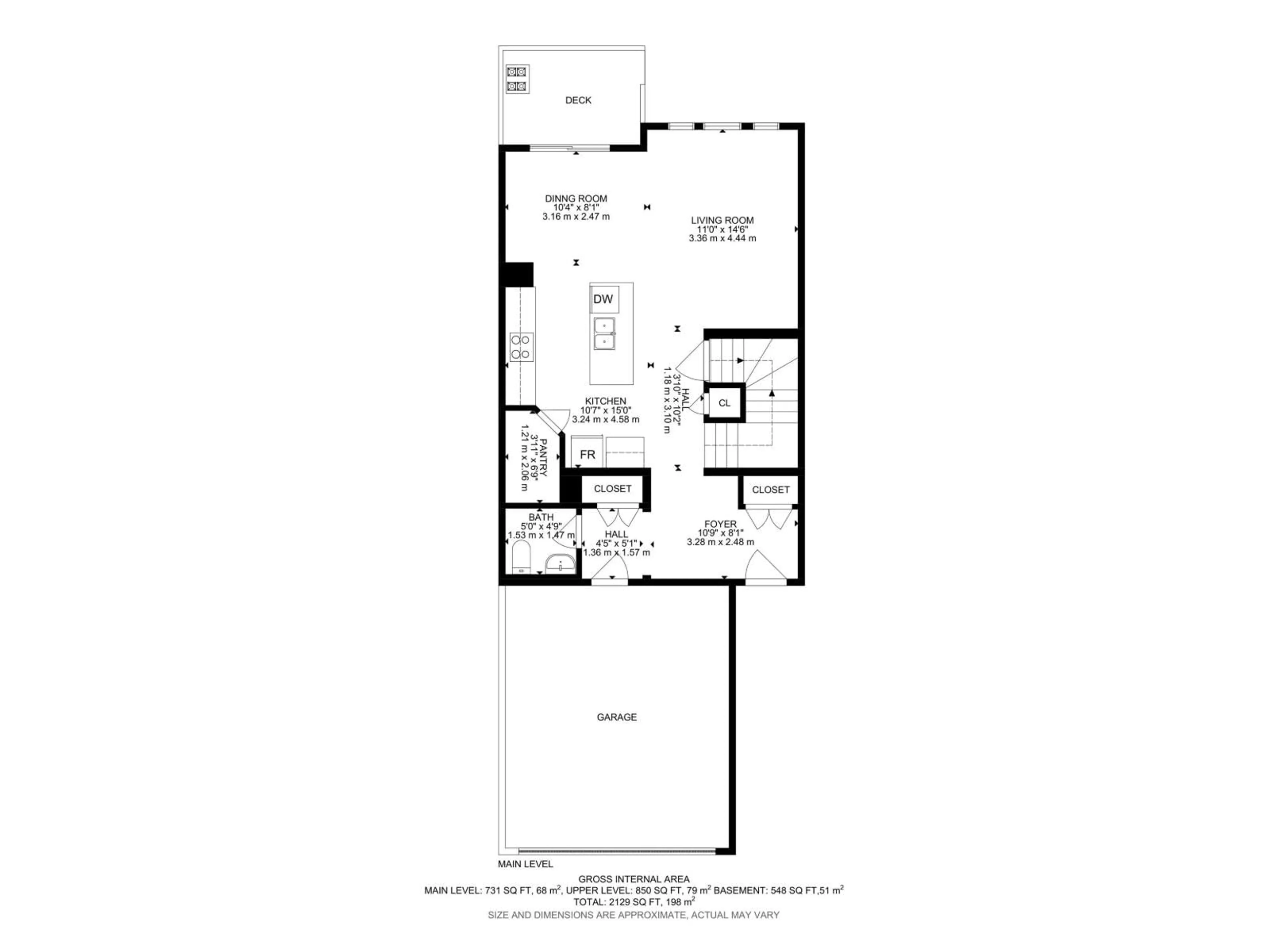 Floor plan for 4018 KINSELLA WY, Edmonton Alberta T6W4J5
