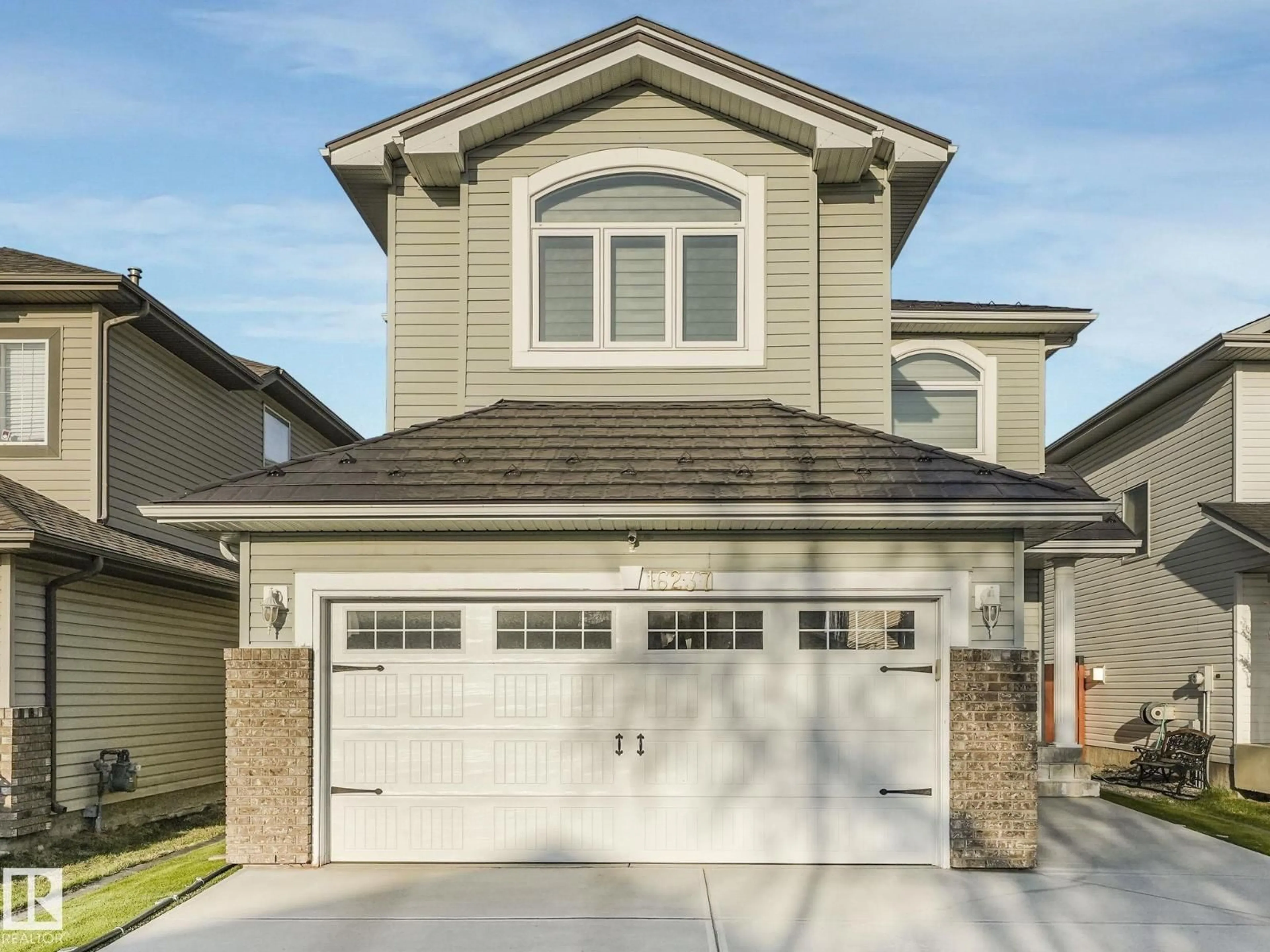 Home with vinyl exterior material, street for NW - 16237 129A ST, Edmonton Alberta T6V1T1