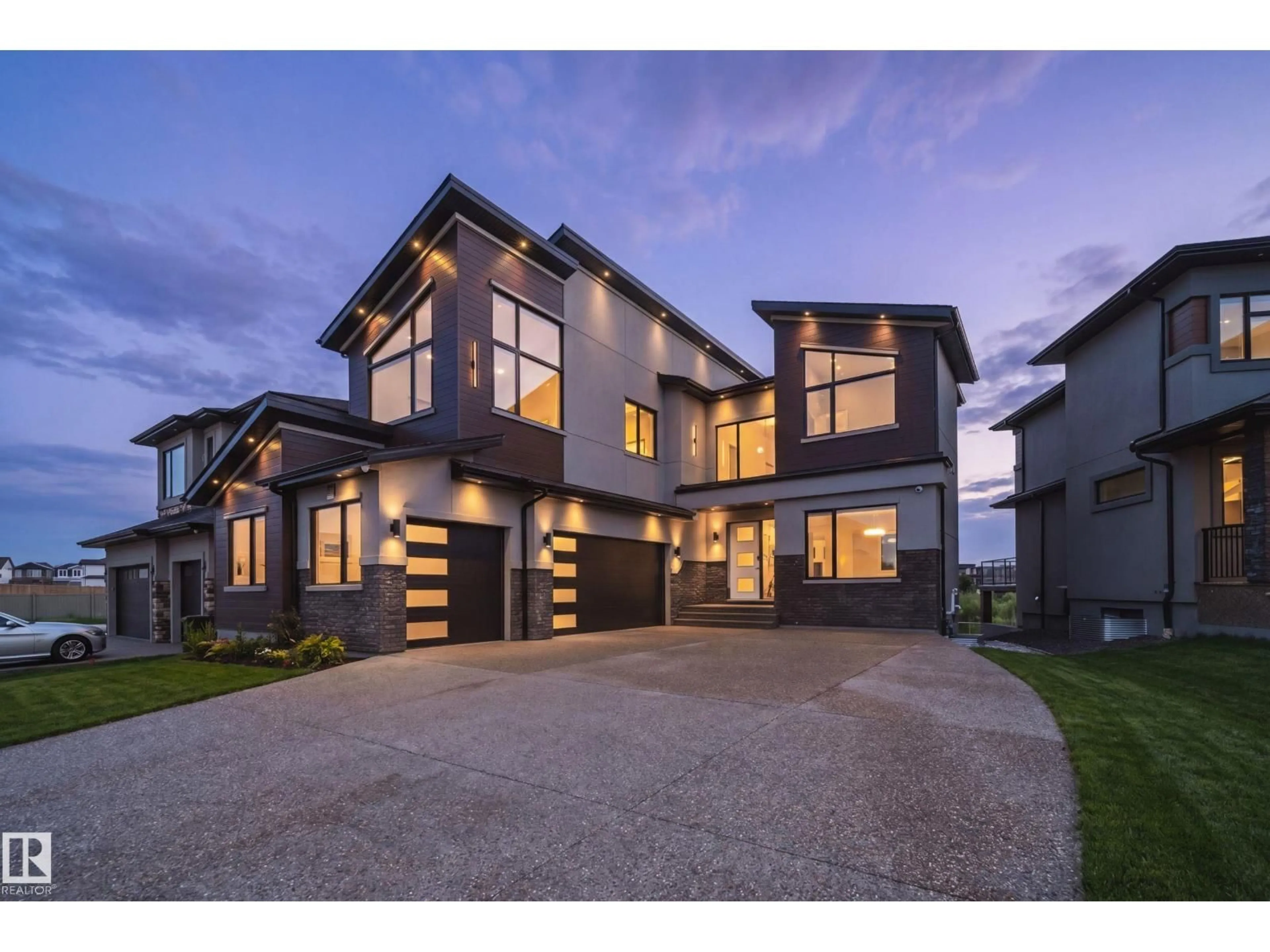 Home with brick exterior material, street for 5605 CAUTLEY COVE CV, Edmonton Alberta T6W4P7