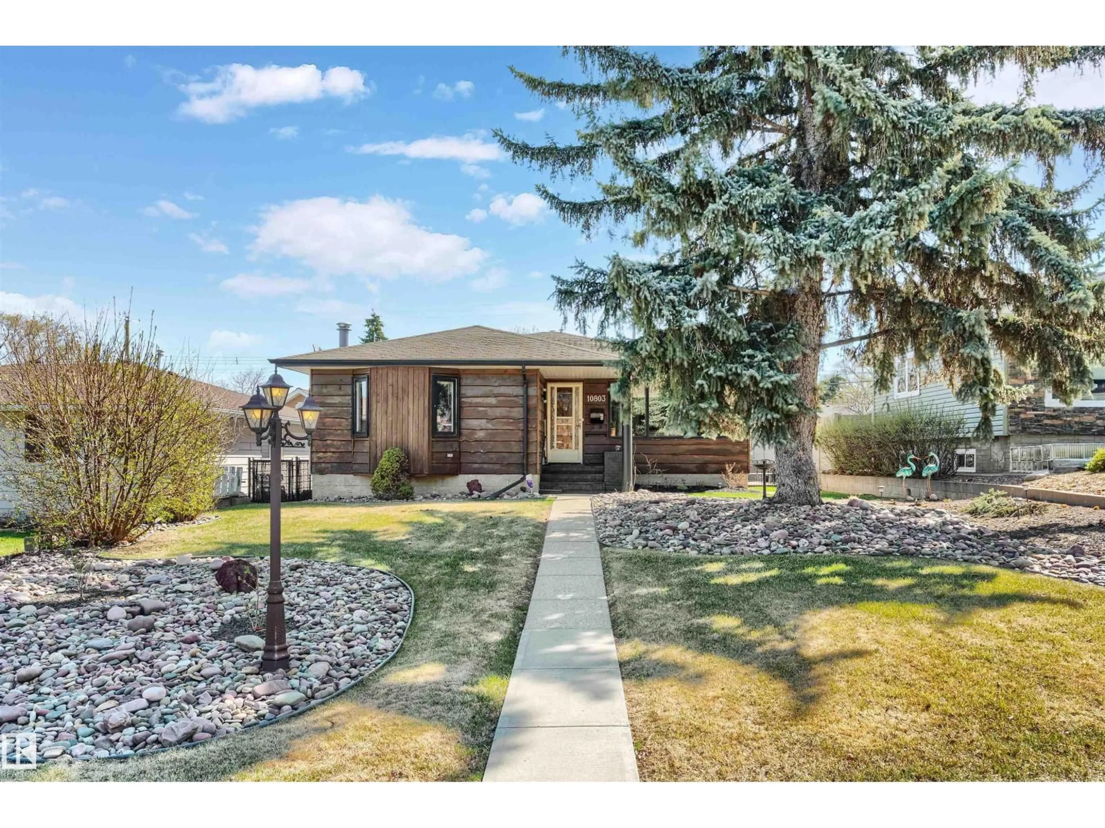 Home with brick exterior material, street for NW - 10803 52 ST, Edmonton Alberta T6A2H4