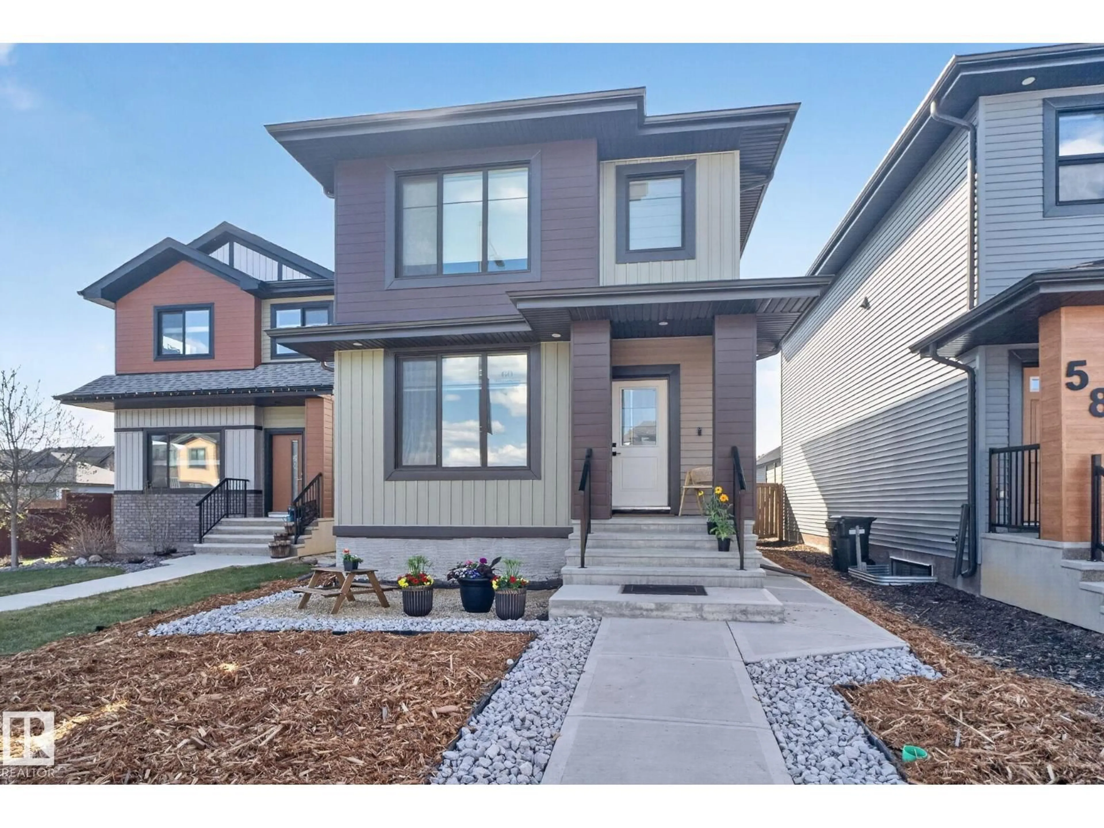 Home with brick exterior material, street for 60 TREBLE LD, Spruce Grove Alberta T7X0Z4
