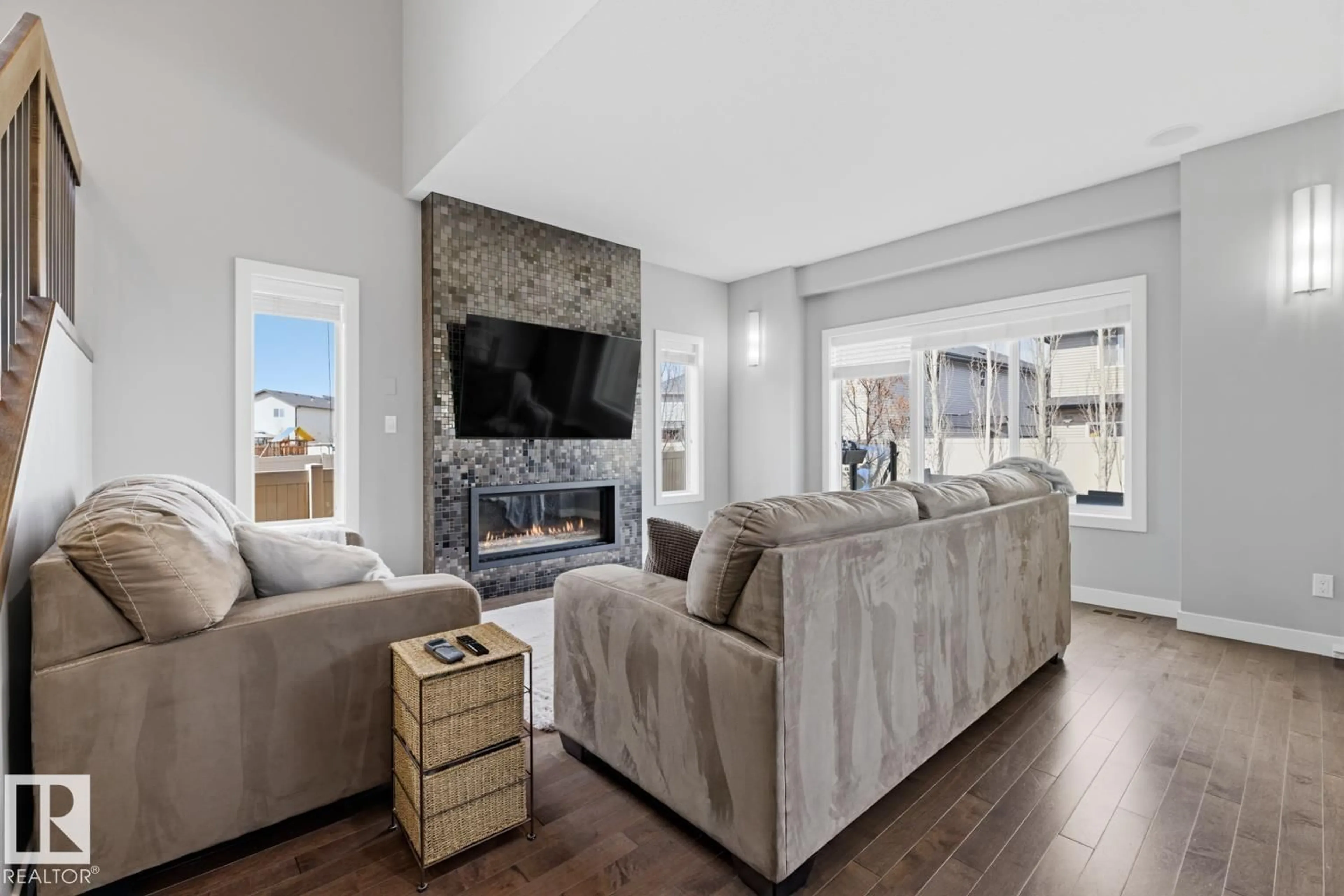 Living room with furniture, unknown for 1251 SECORD LD, Edmonton Alberta T5T4N4