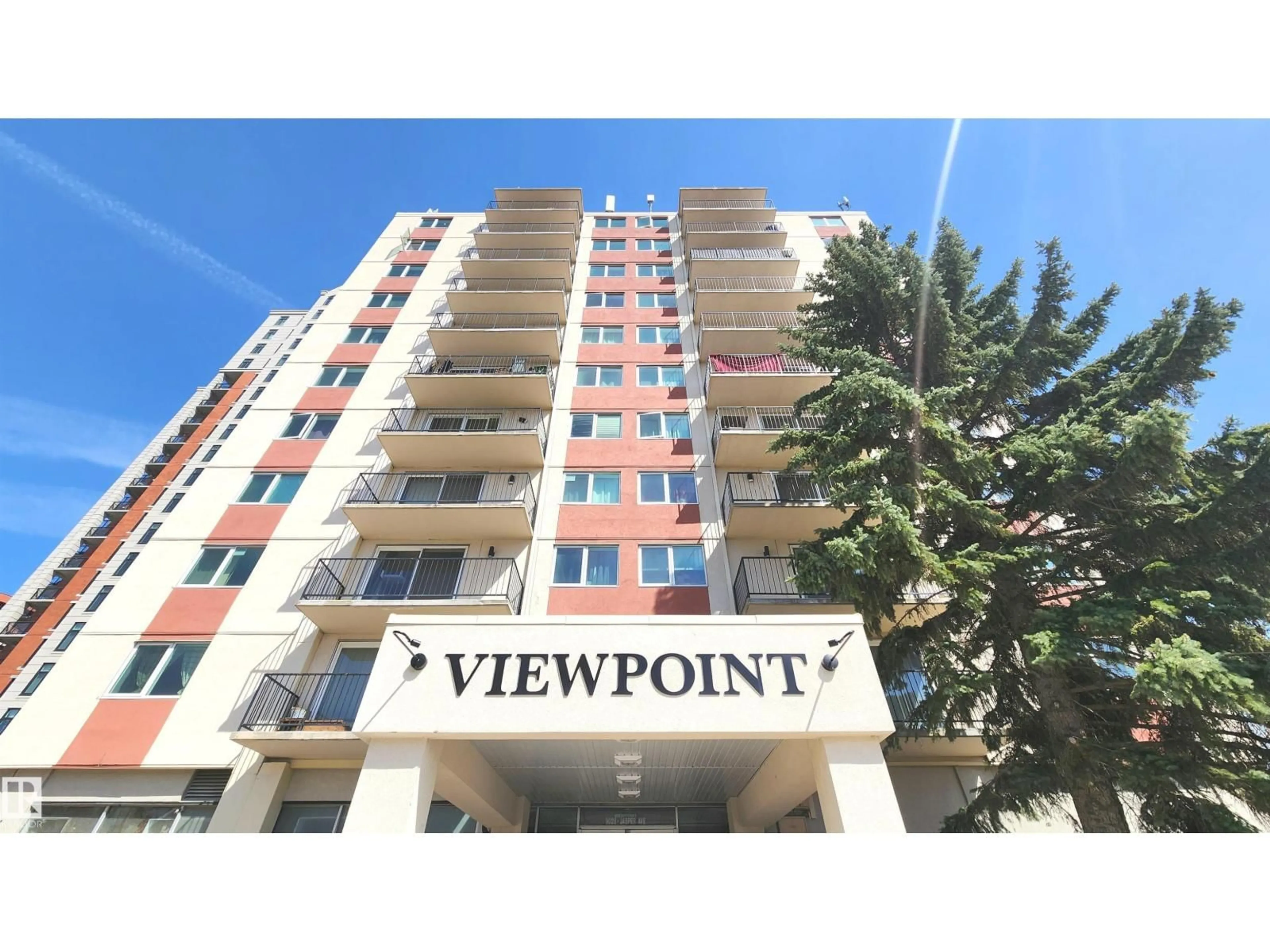 Home with vinyl exterior material, city buildings view from balcony for 9028 - 603 JASPER AVE, Edmonton Alberta T5H3Y6