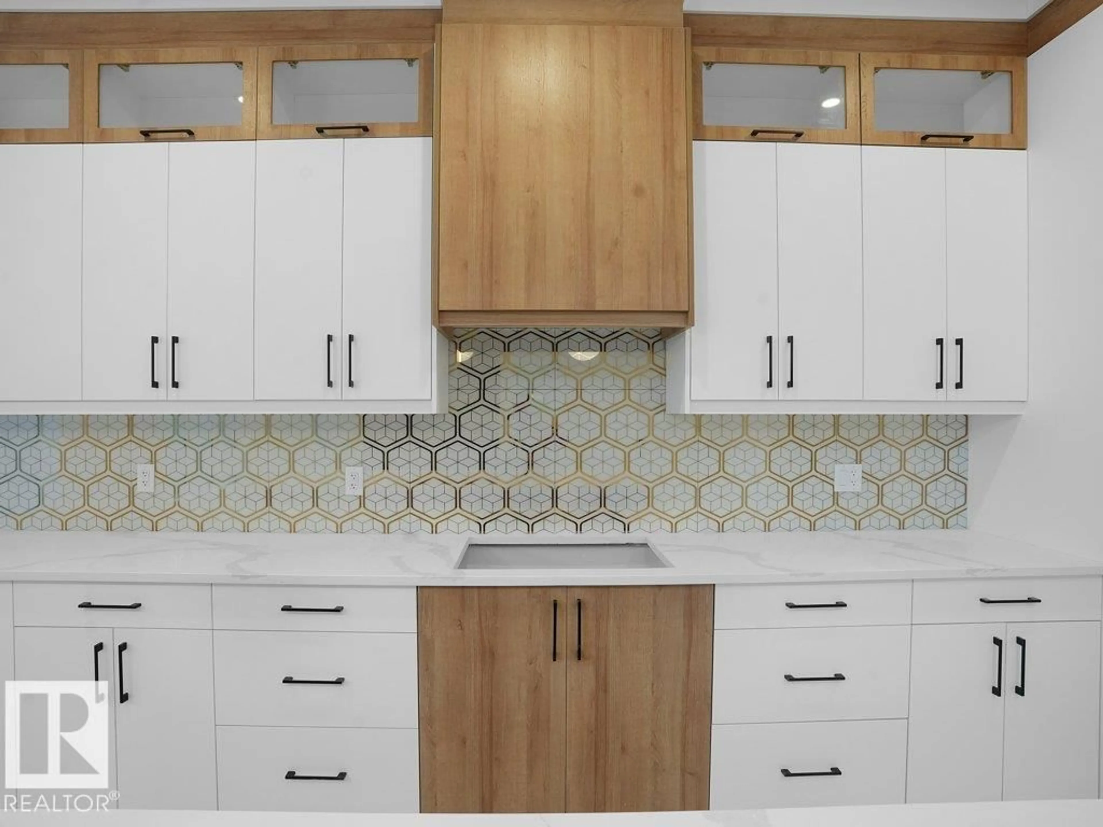 Contemporary kitchen, ceramic/tile floor for 6129 CRAWFORD DR, Edmonton Alberta T6W4L8