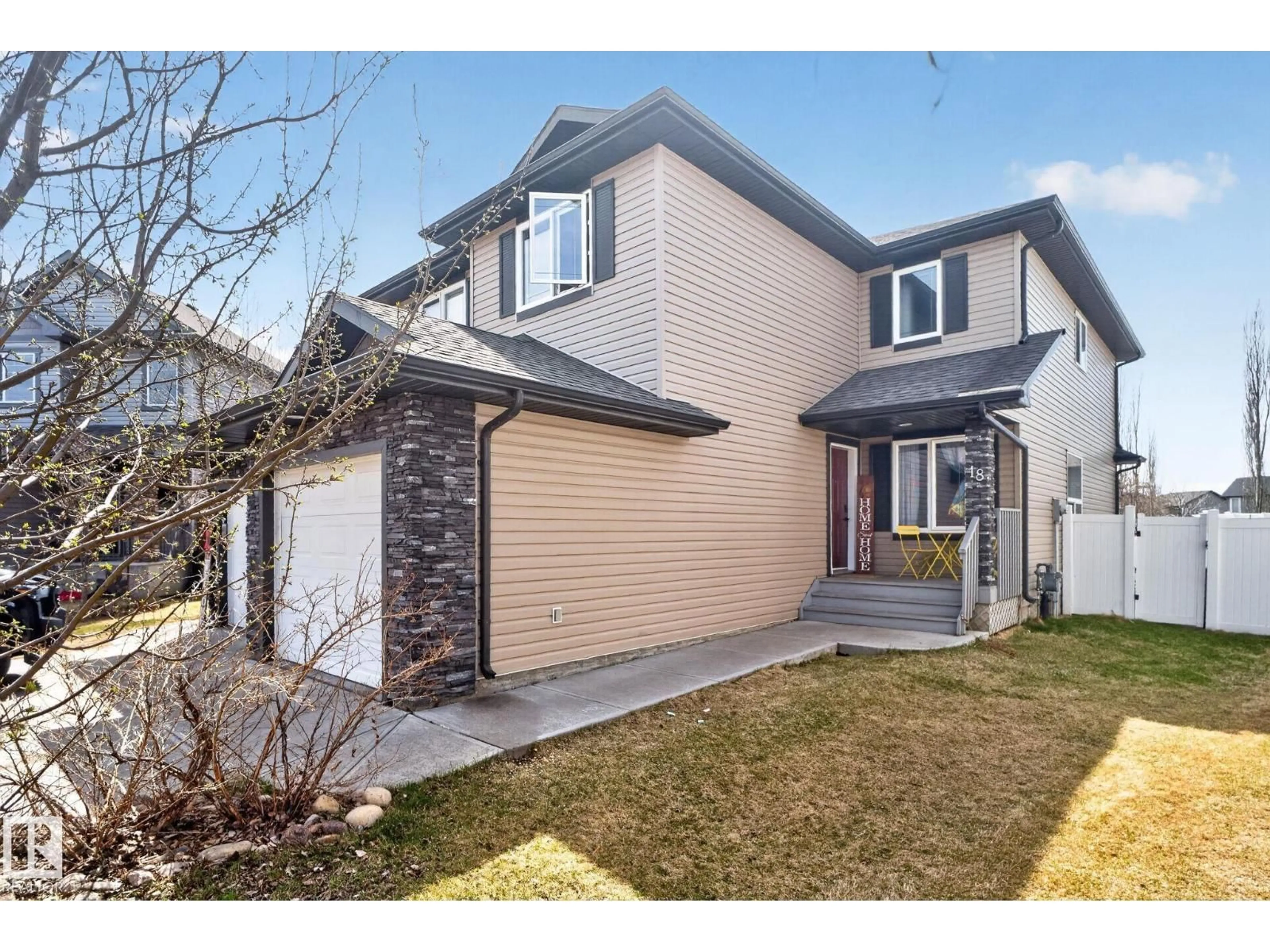 Home with brick exterior material, street for 18 AUSTIN, Spruce Grove Alberta T7X0N4