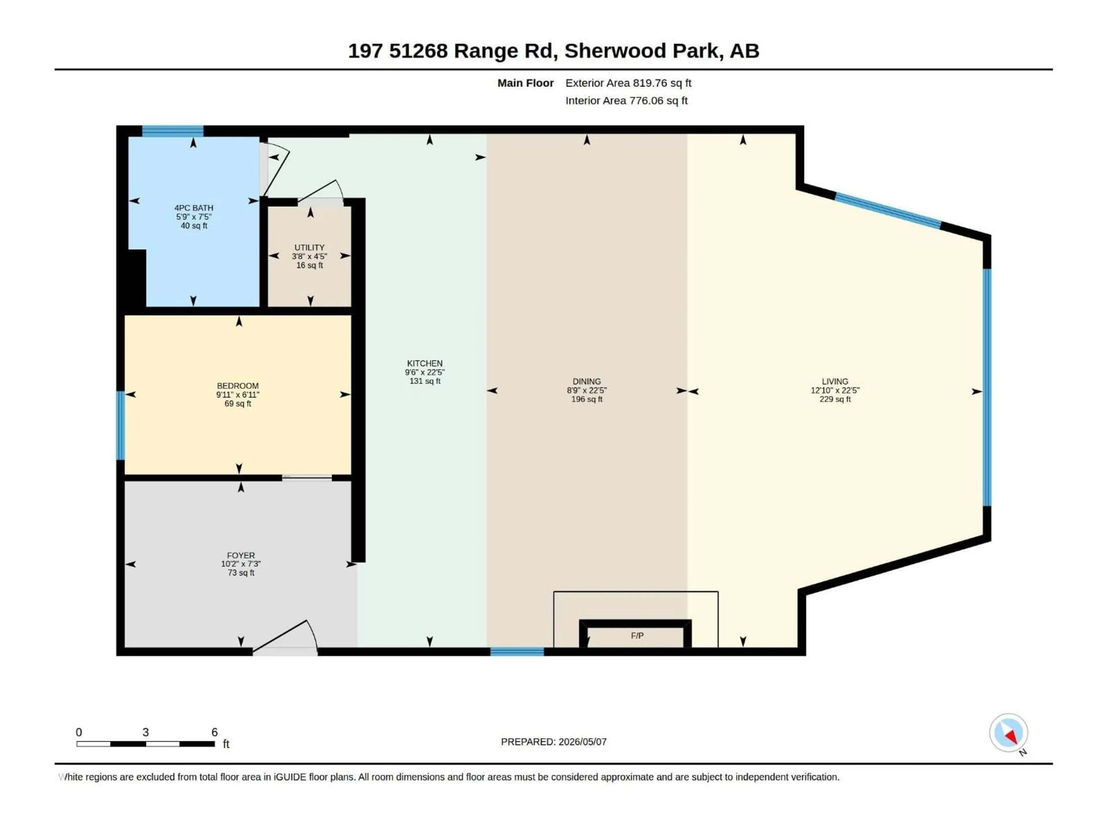 Floor plan for 197 - 51268 RANGE ROAD 204, Rural Strathcona County Alberta T8G1E9