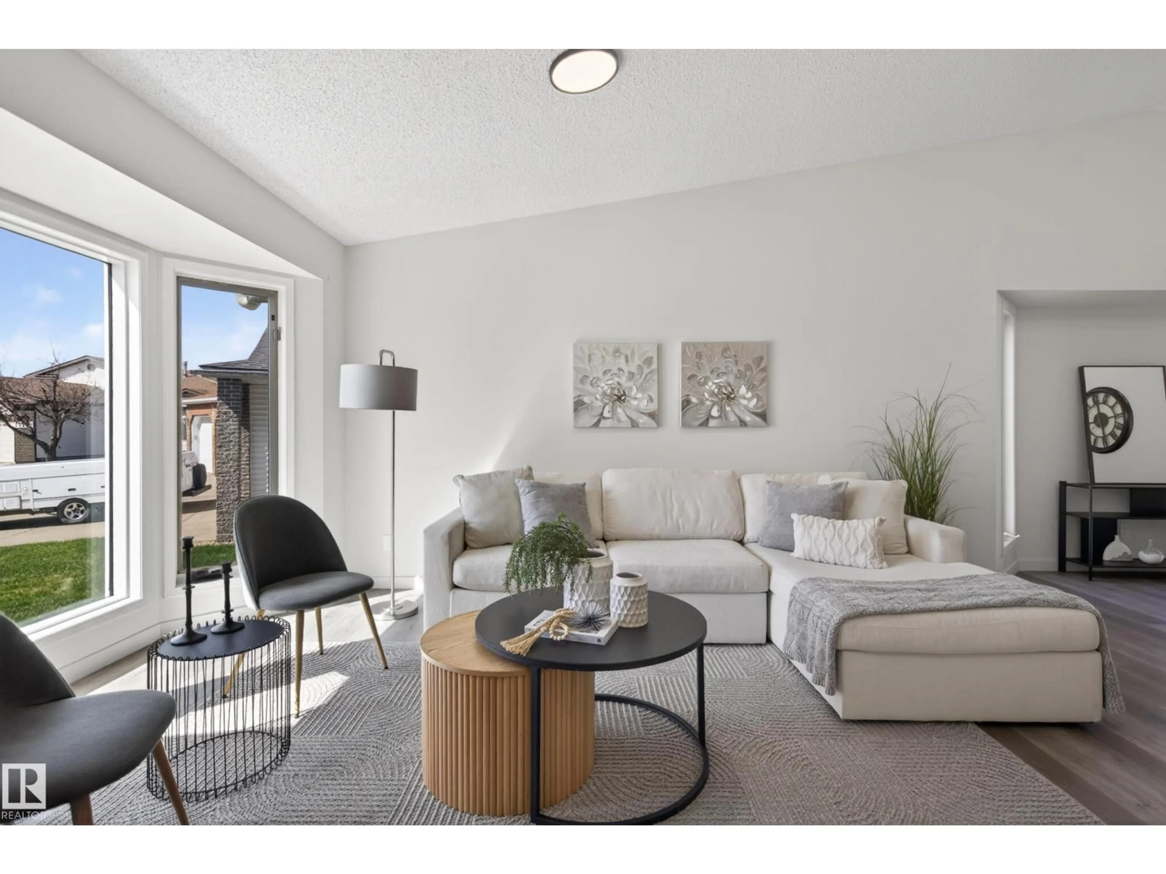 Living room with furniture, unknown for NW - 15323 72 ST, Edmonton Alberta T5Z2Y2