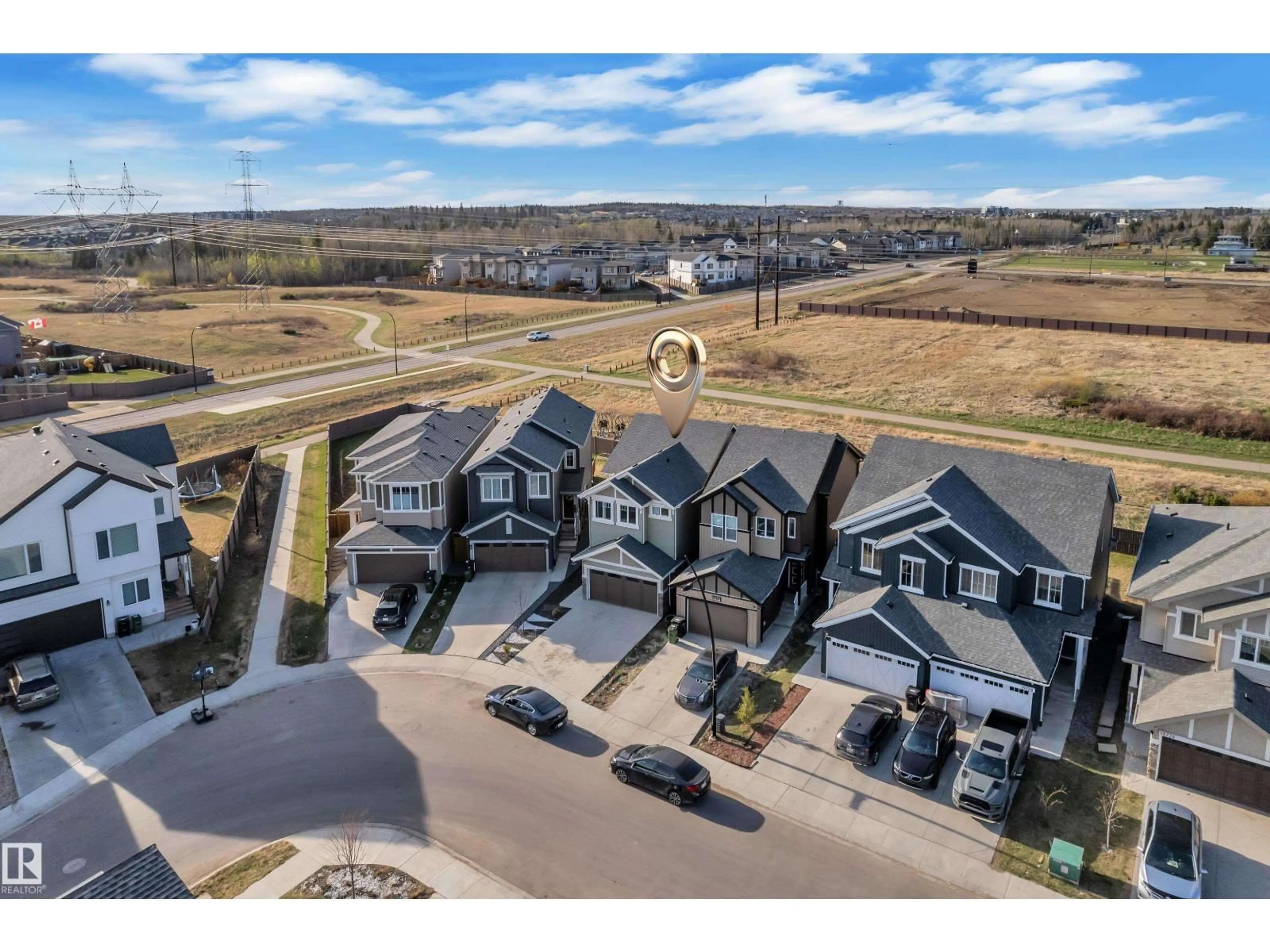 A pic from outside/outdoor area/front of a property/back of a property/a pic from drone, unknown for NW - 19734 29 AV, Edmonton Alberta T6M1M2