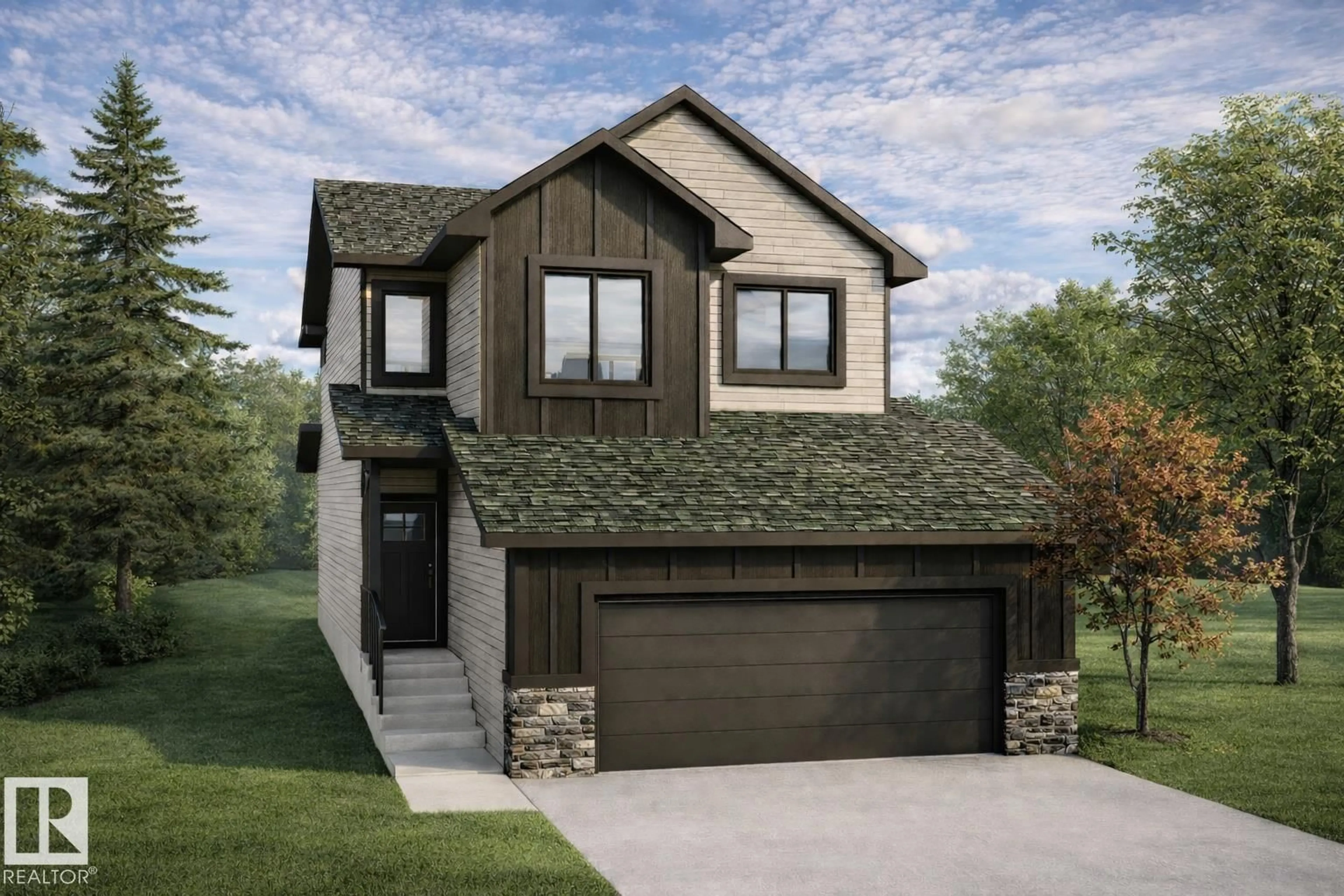 Home with brick exterior material, street for 18 BRICKYARD VW, Stony Plain Alberta T7Z0P2