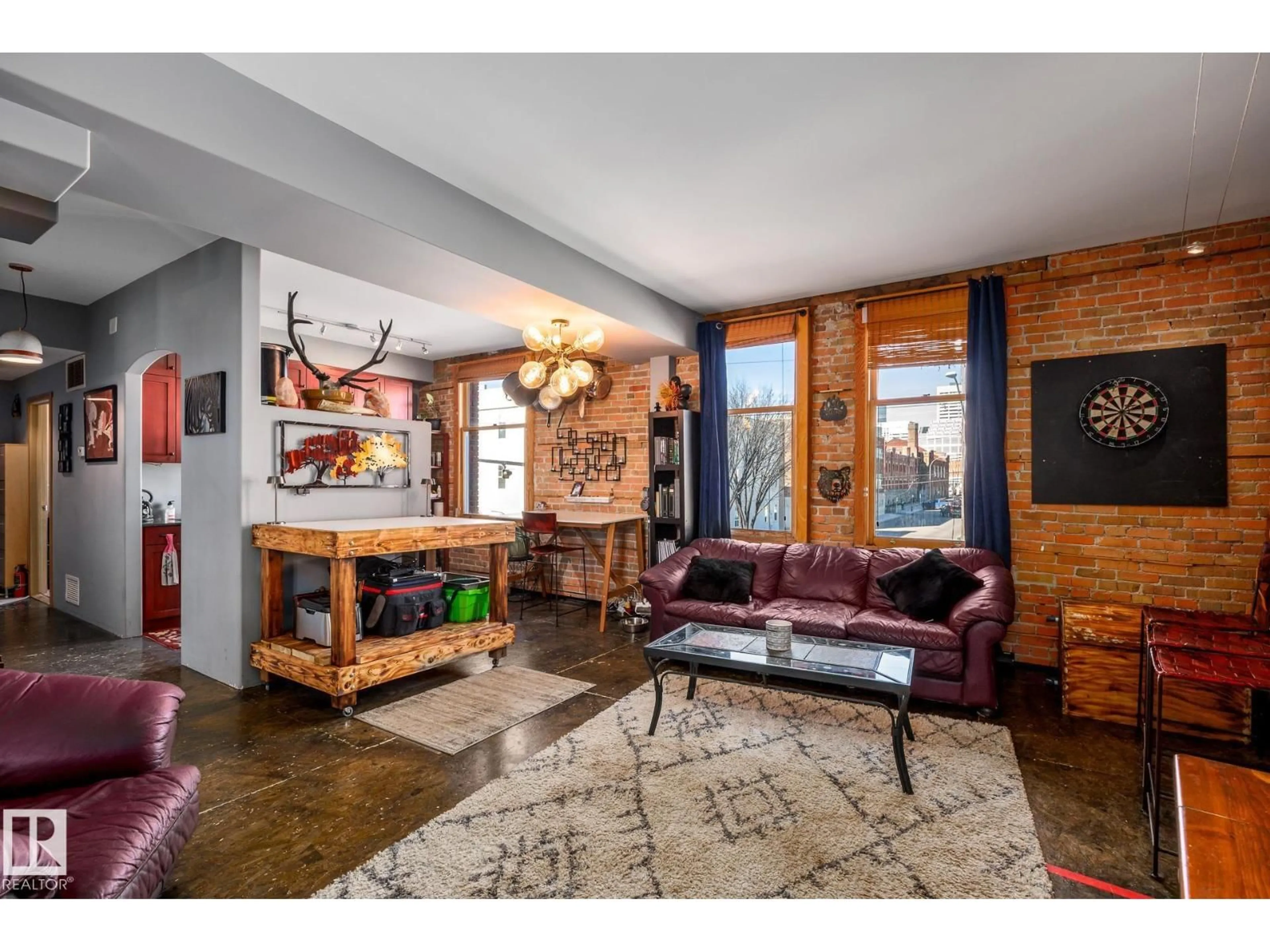 Living room with furniture, unknown for #204 - 10141 95 ST NW, Edmonton Alberta T5H2A8