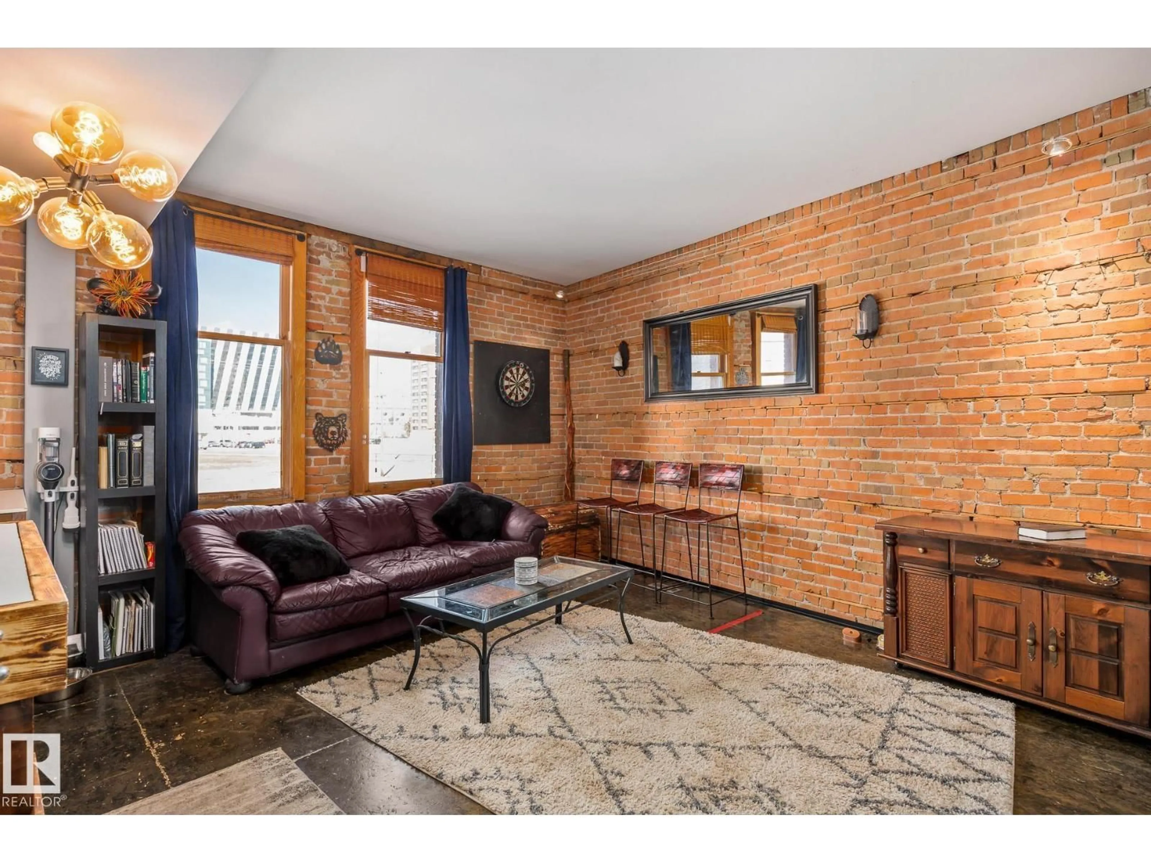 Living room with furniture, unknown for #204 - 10141 95 ST NW, Edmonton Alberta T5H2A8