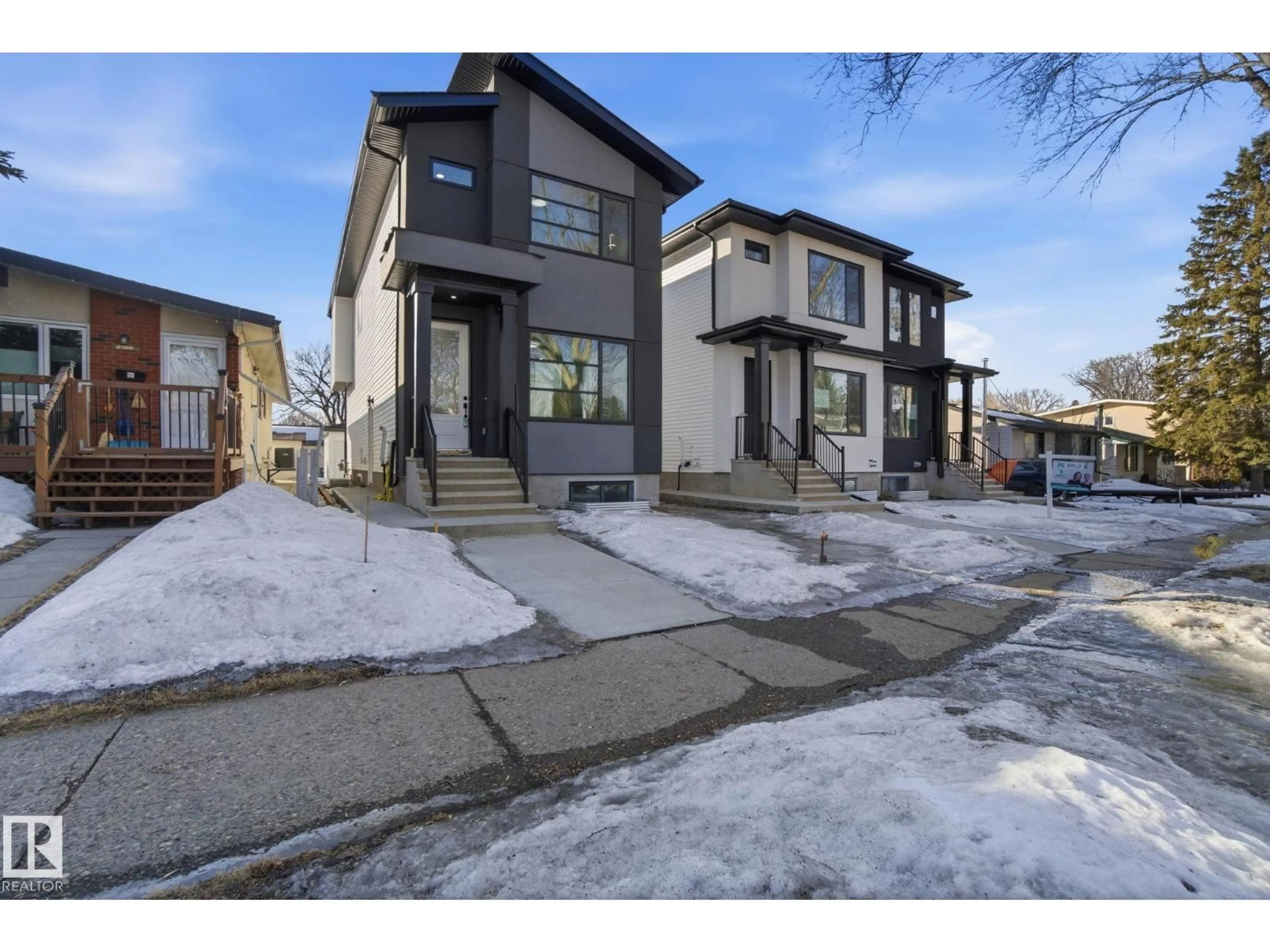 Home with brick exterior material, street for 10124 82 ST, Edmonton Alberta T6A3M2