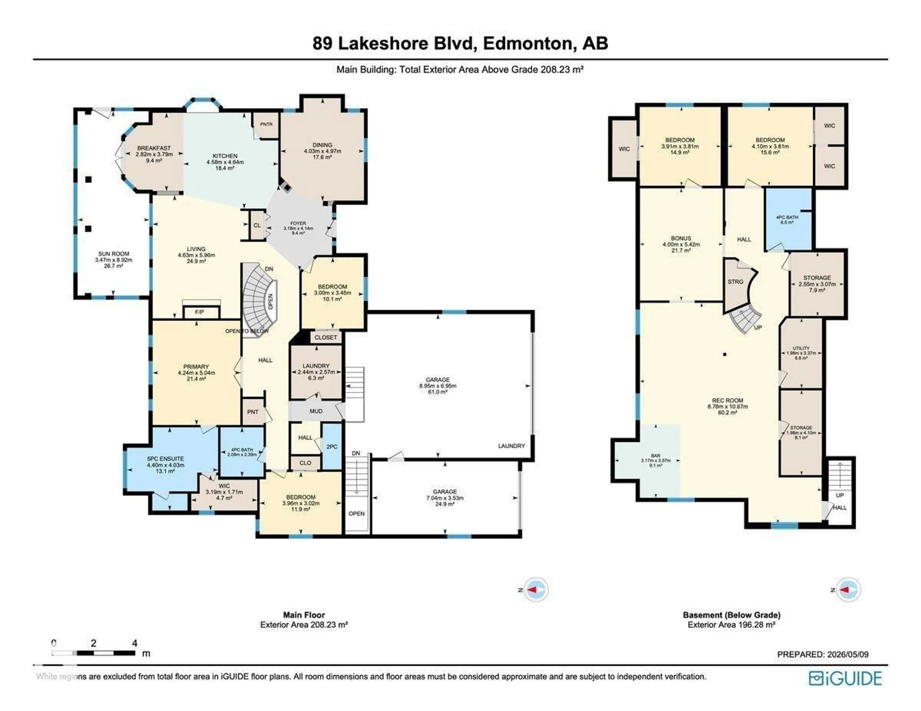 Floor plan for 89 RGE ROAD 261, Rural Parkland County Alberta T7Y1A7